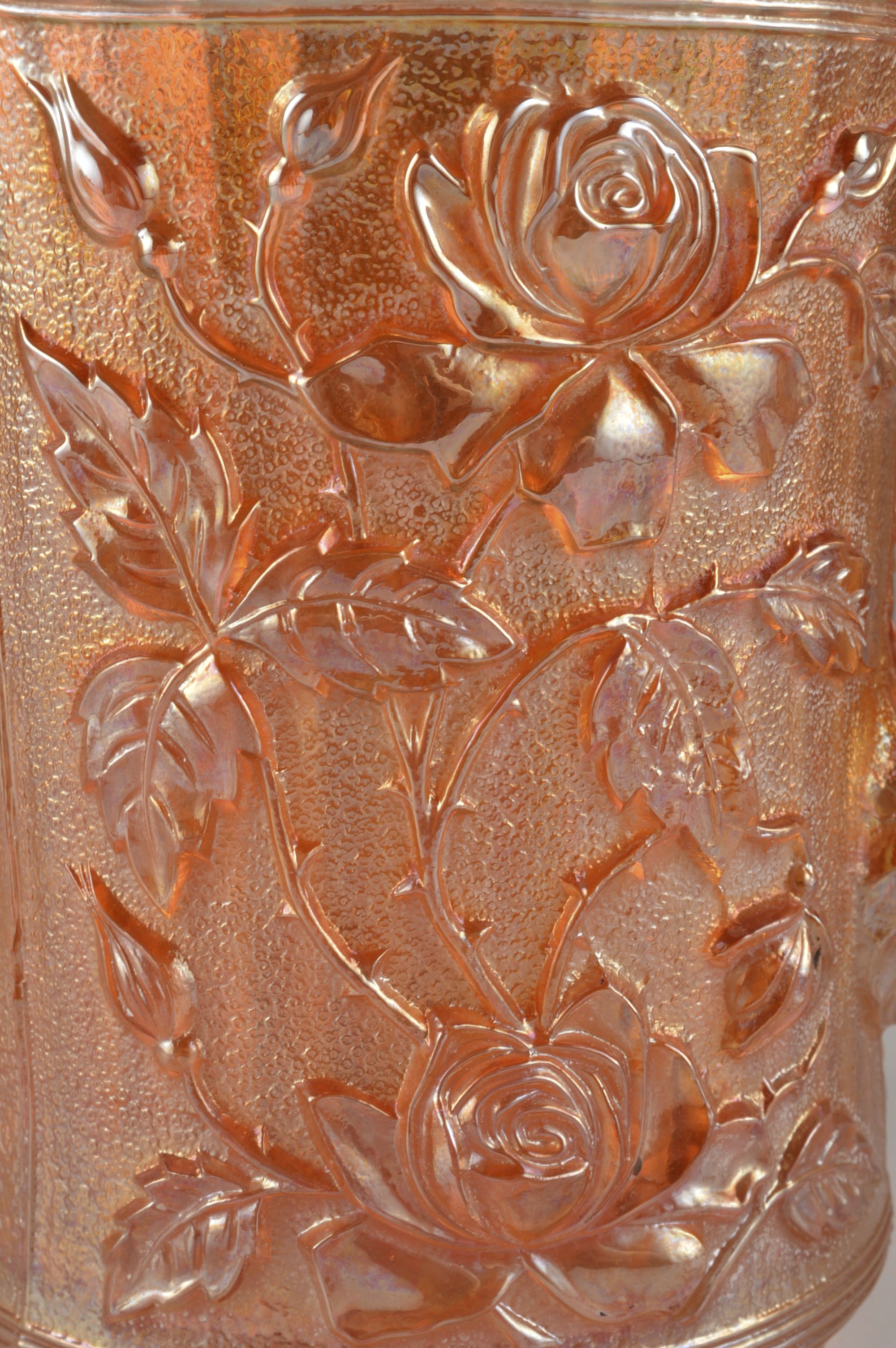 A Vintage Carnival Glass Pitcher