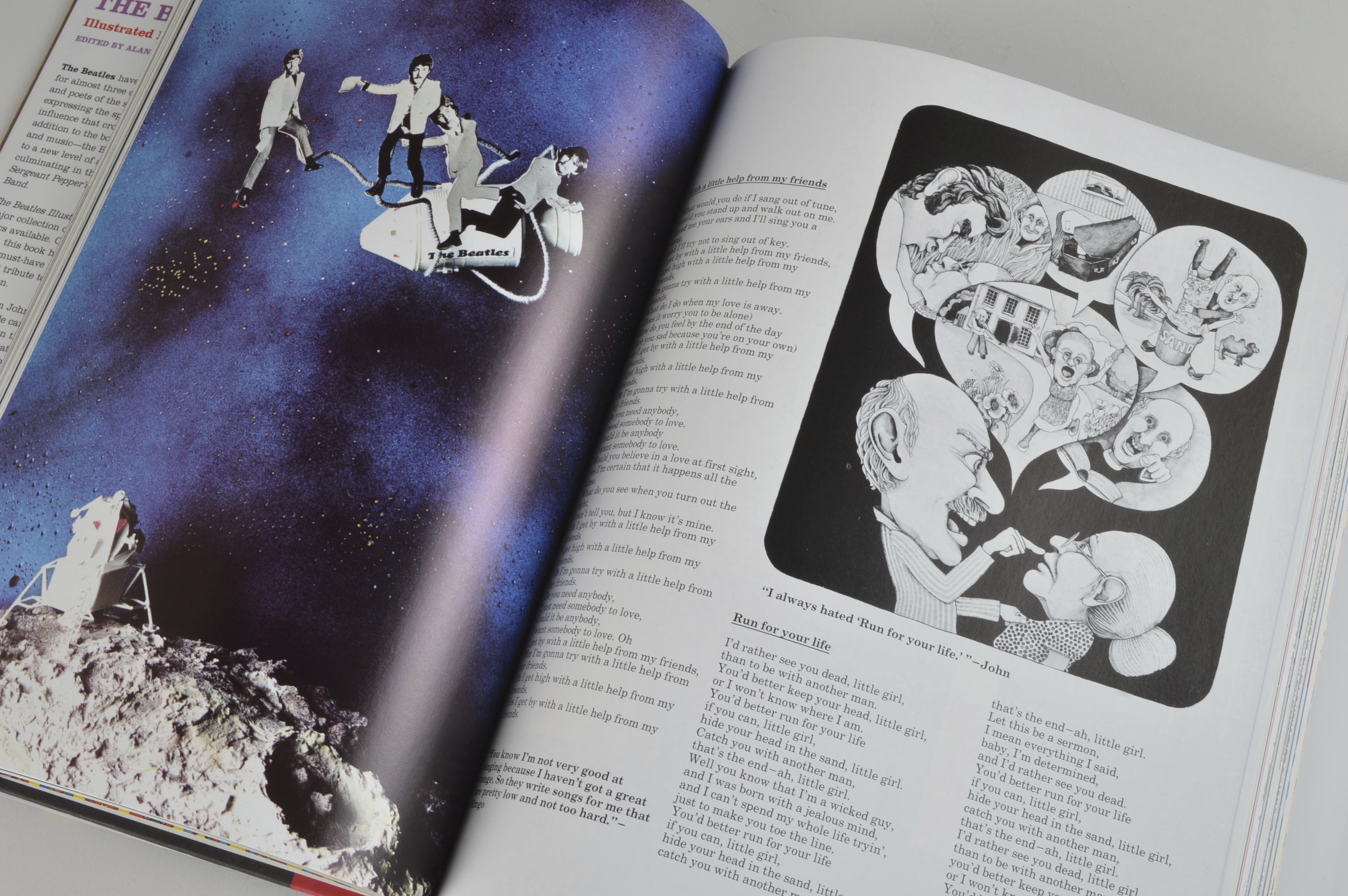 The Beatles Illustrated Lyrics Book