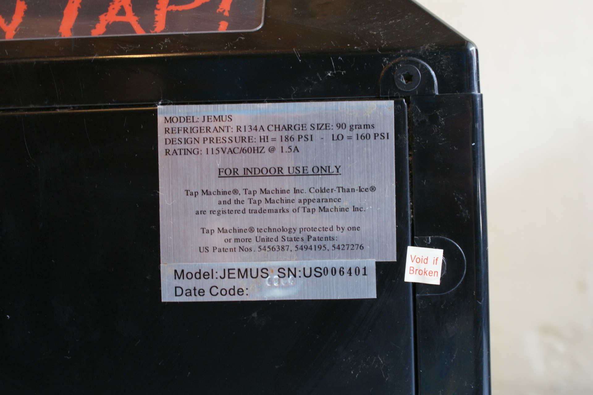 Jagermeister Tap Machine