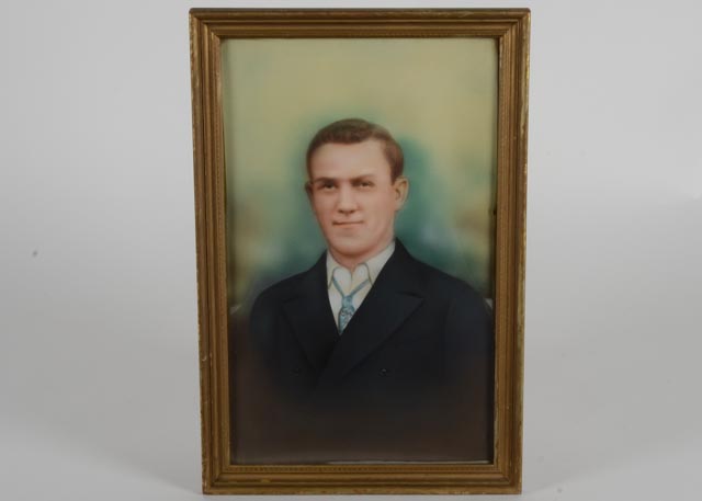 Vintage Hand Tinted Photogravure 