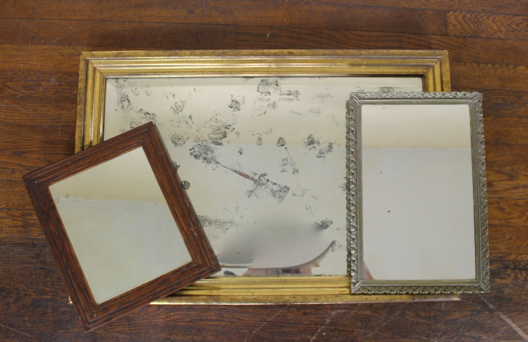 Three Vintage Mirrors