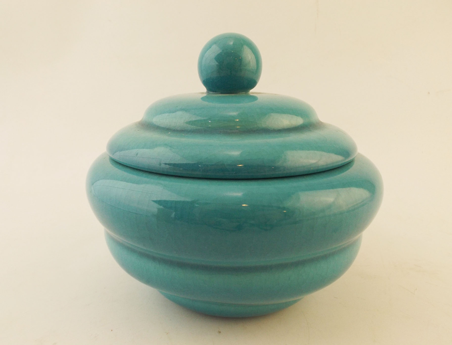 1950 Rookwood Pottery Art Deco Lidded Jar