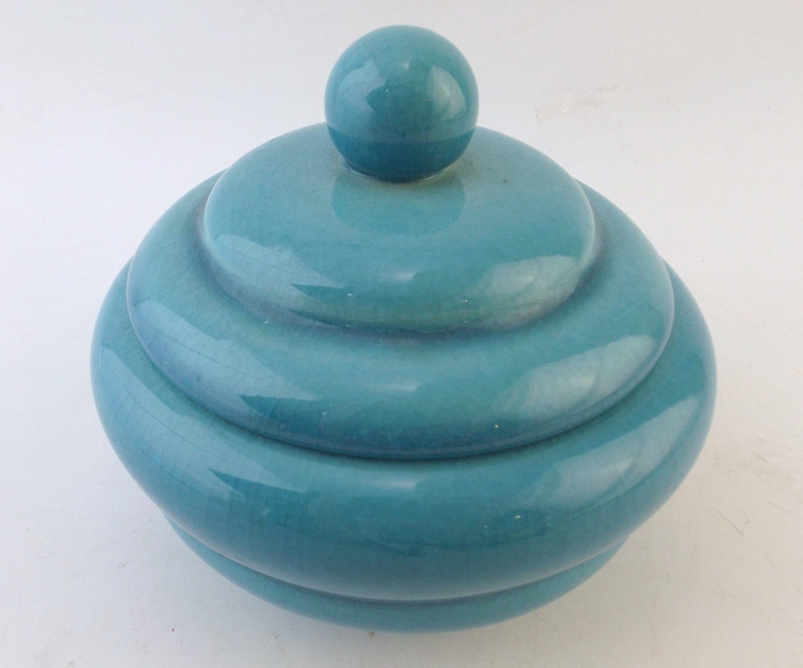 1950 Rookwood Pottery Art Deco Lidded Jar