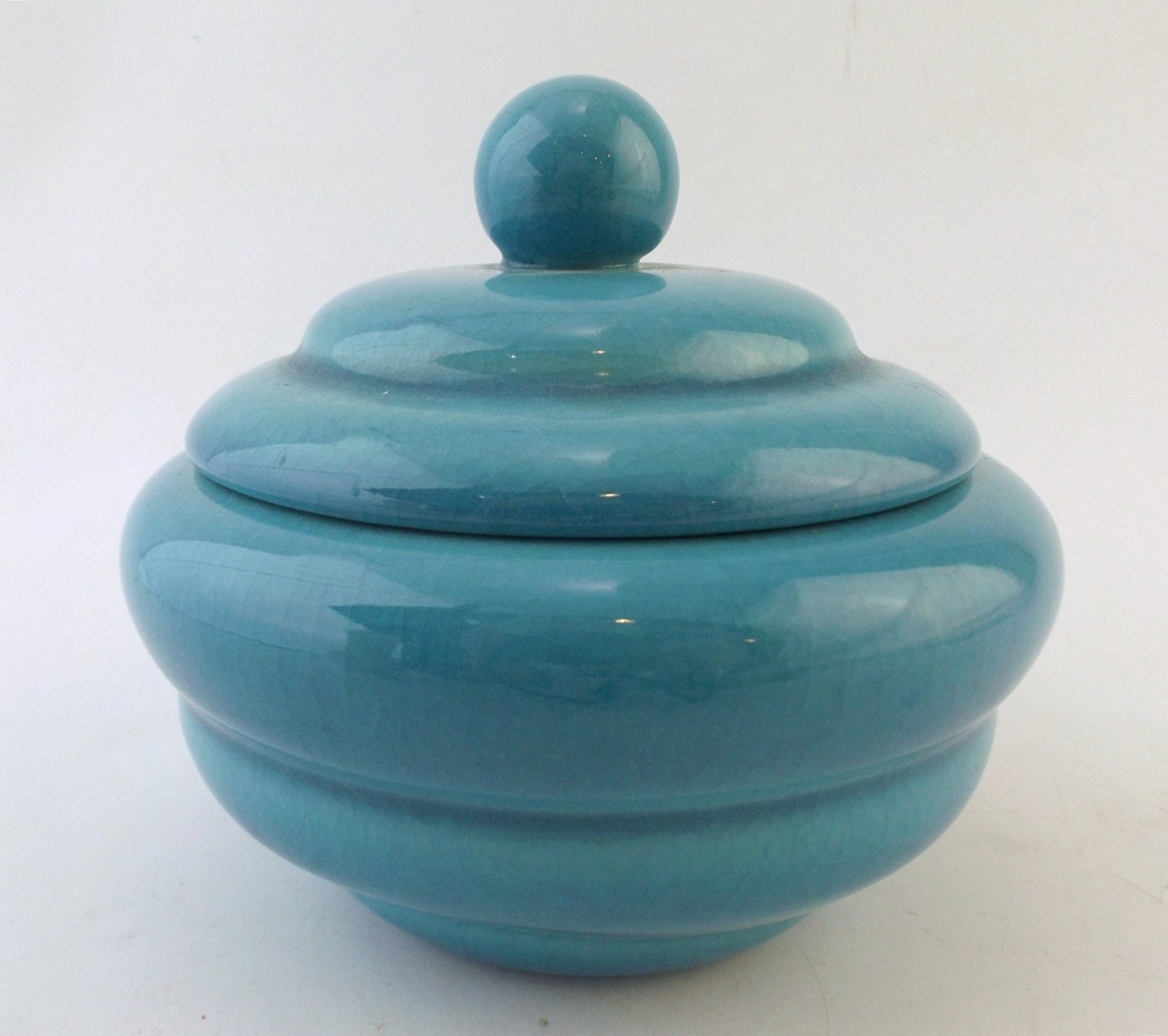 1950 Rookwood Pottery Art Deco Lidded Jar