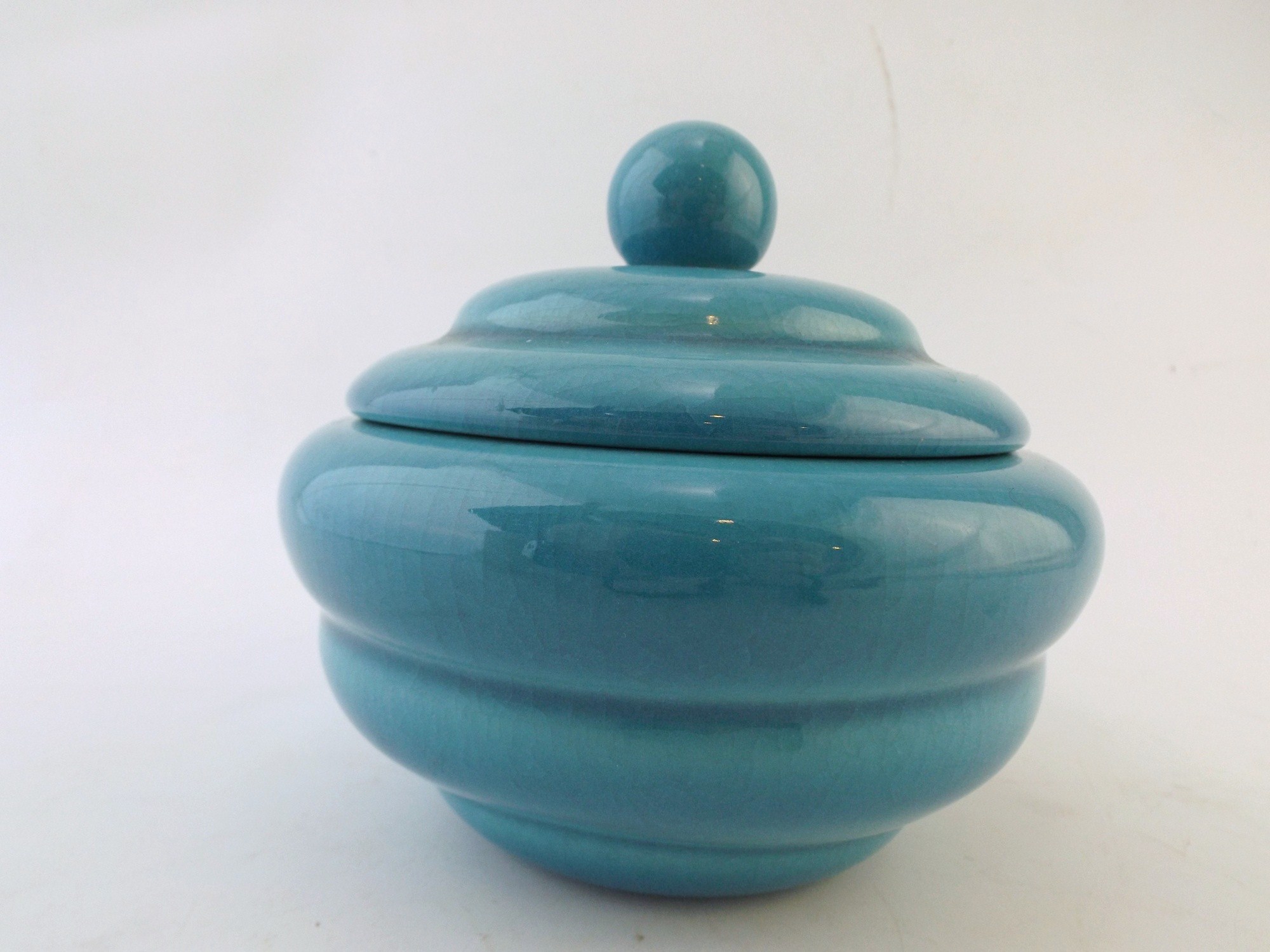 1950 Rookwood Pottery Art Deco Lidded Jar