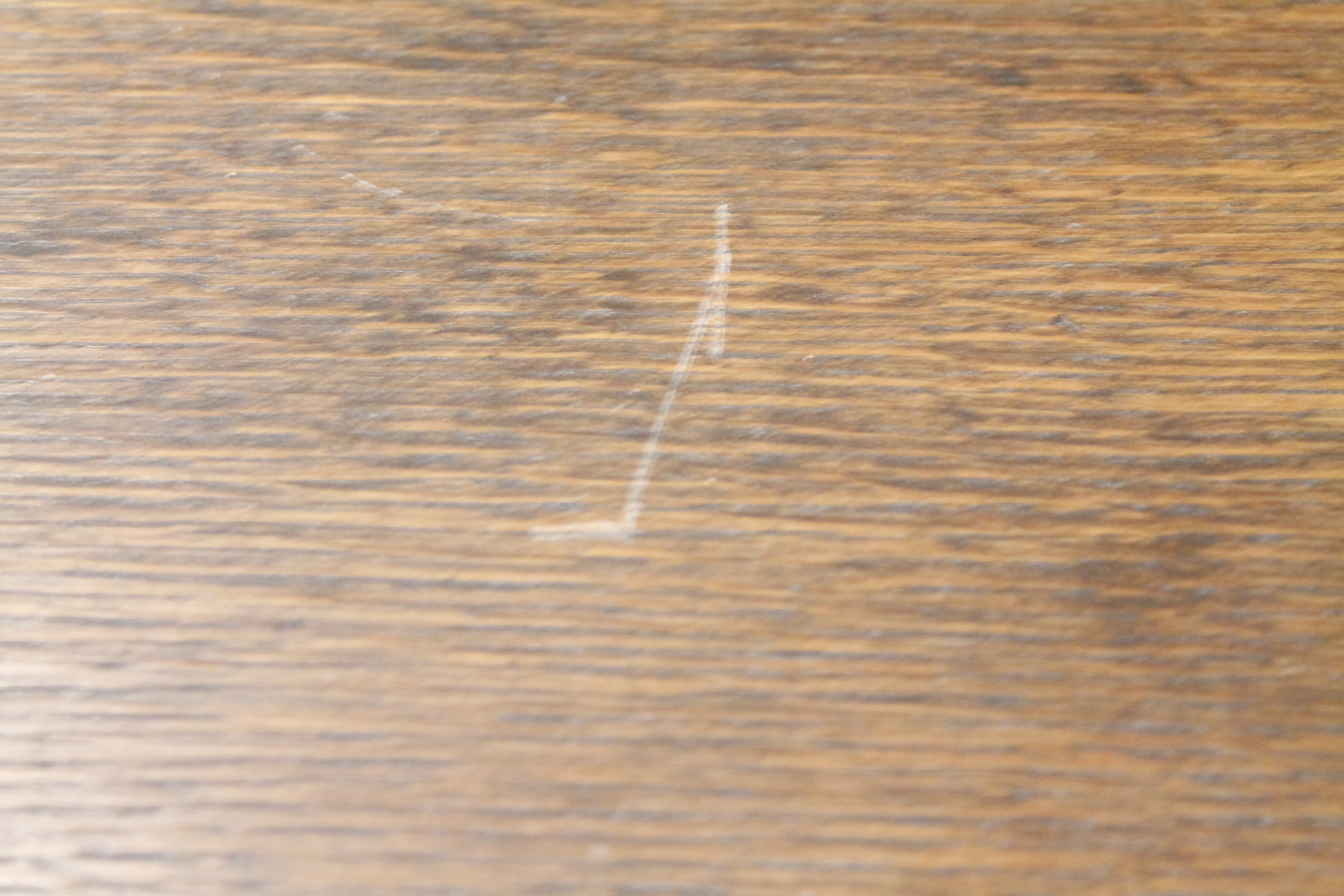 Vintage School Library Table