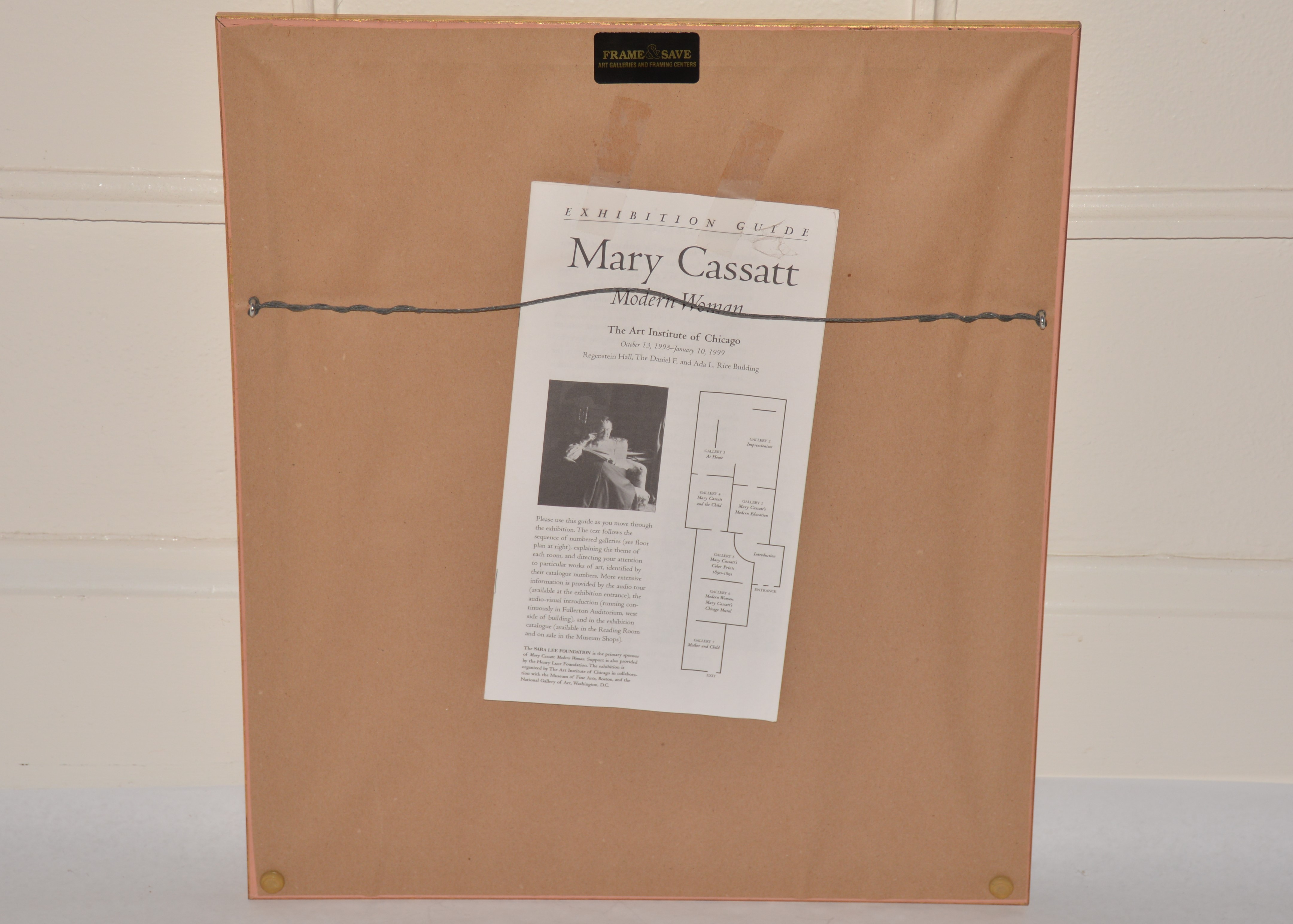 Collection of Framed Prints by Mary Cassat 