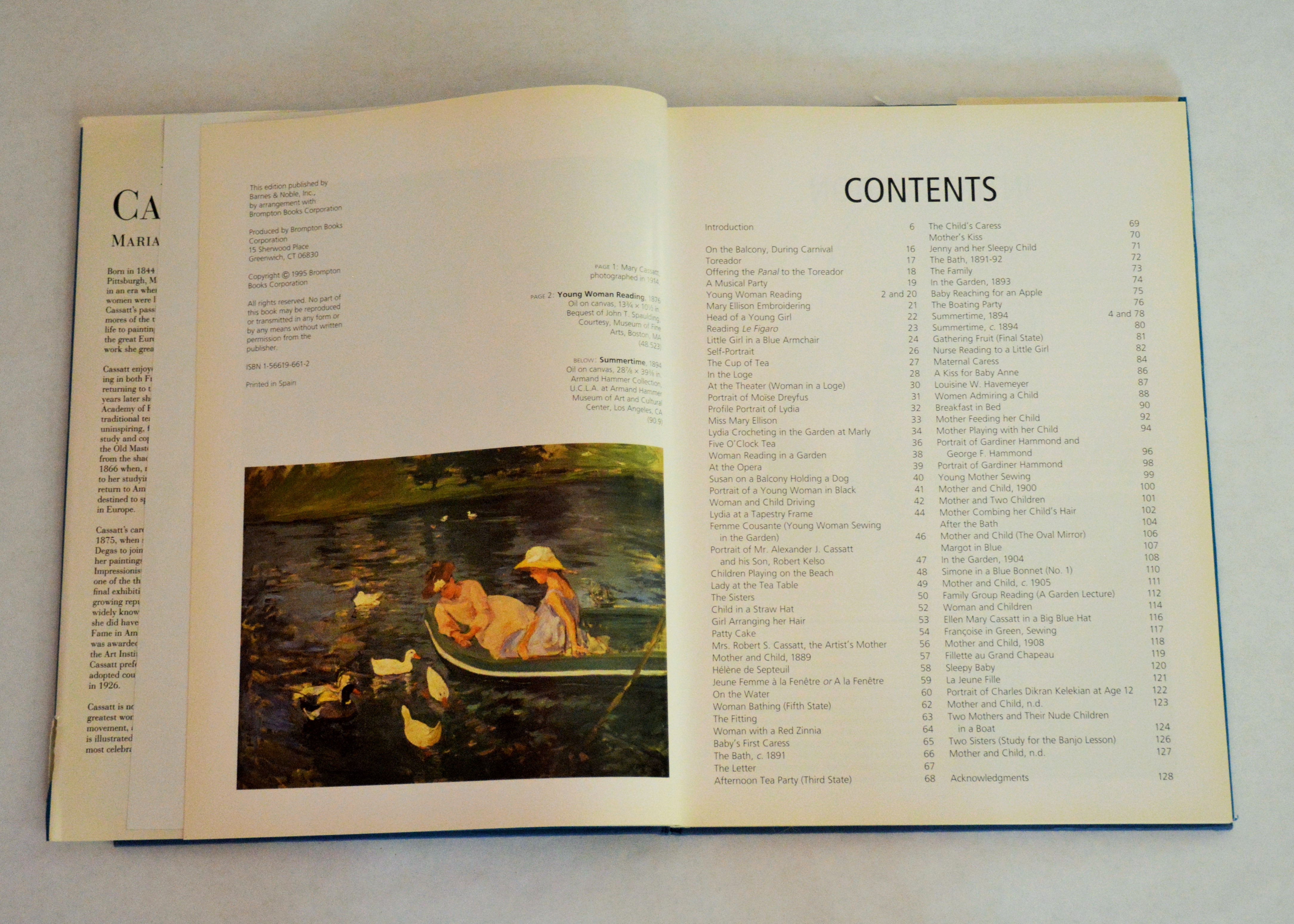 Collection of Framed Prints by Mary Cassat 