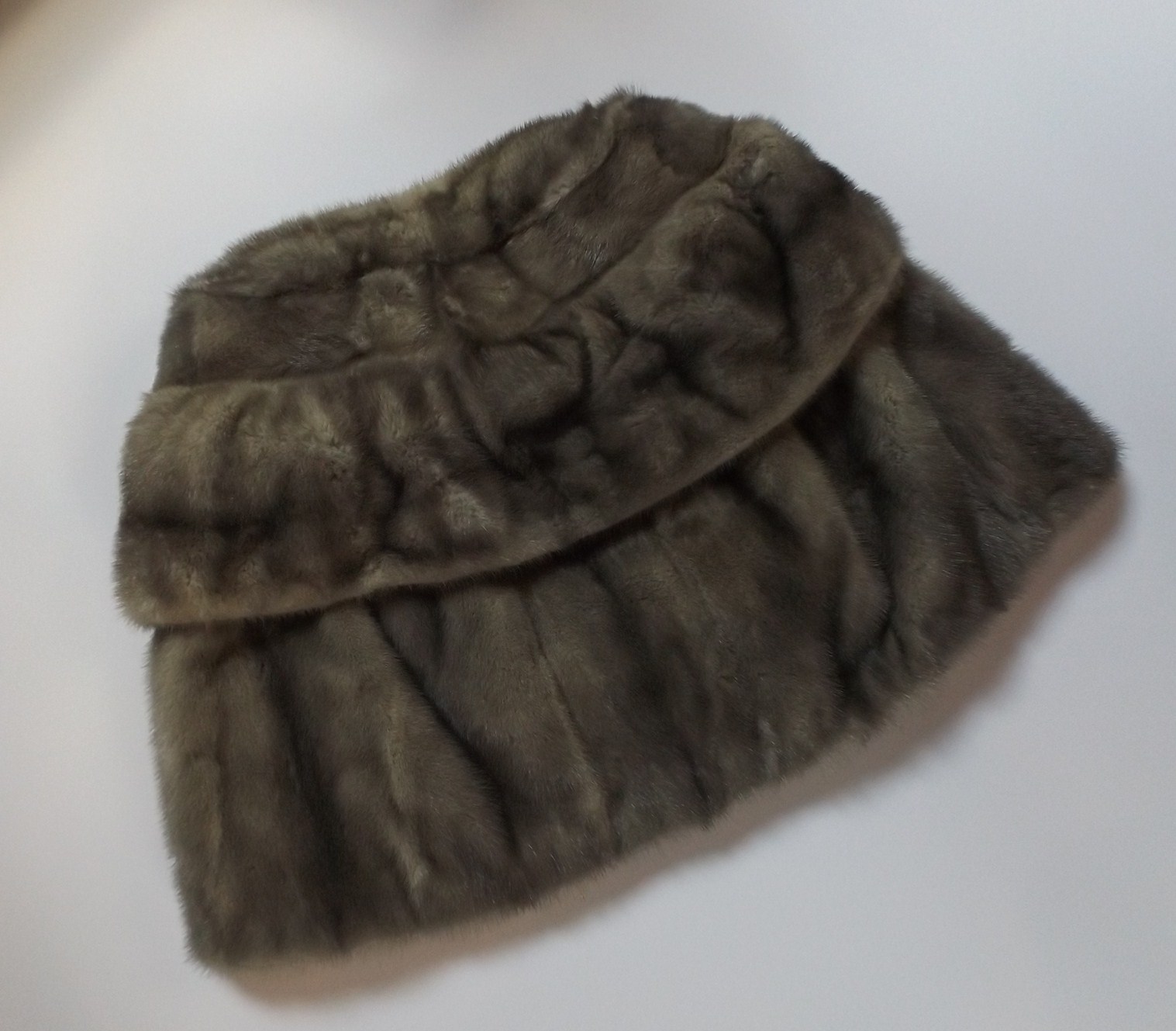 Vintage Grey Mink Capelet from Felix Friedman