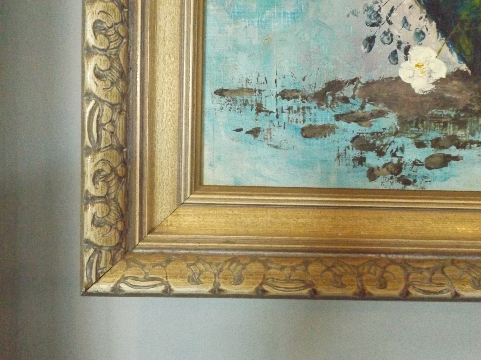 Original Acrylic Floral Still Life Painting