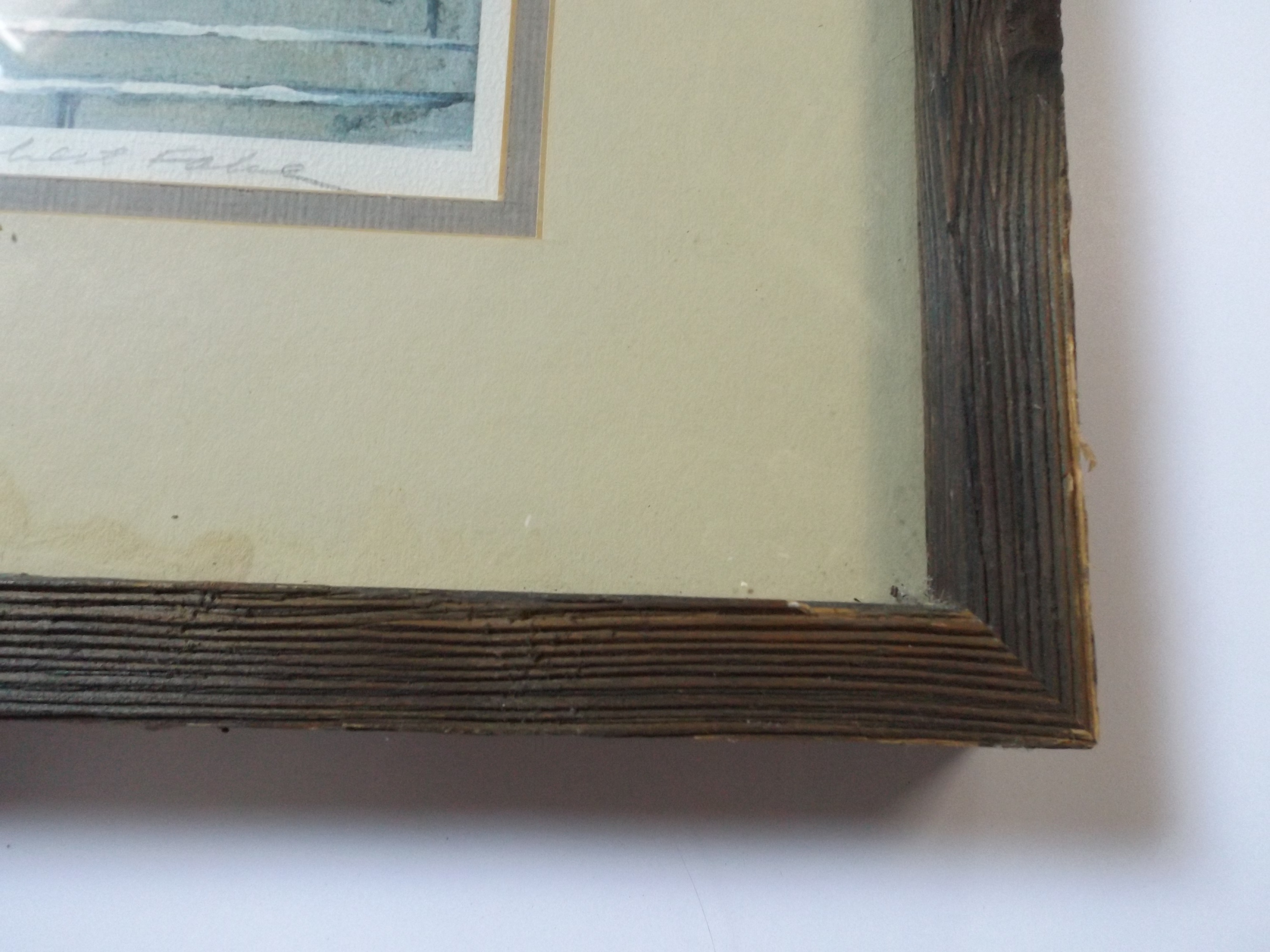 Signed Robert Fabe 'After the Rain' Lithograph