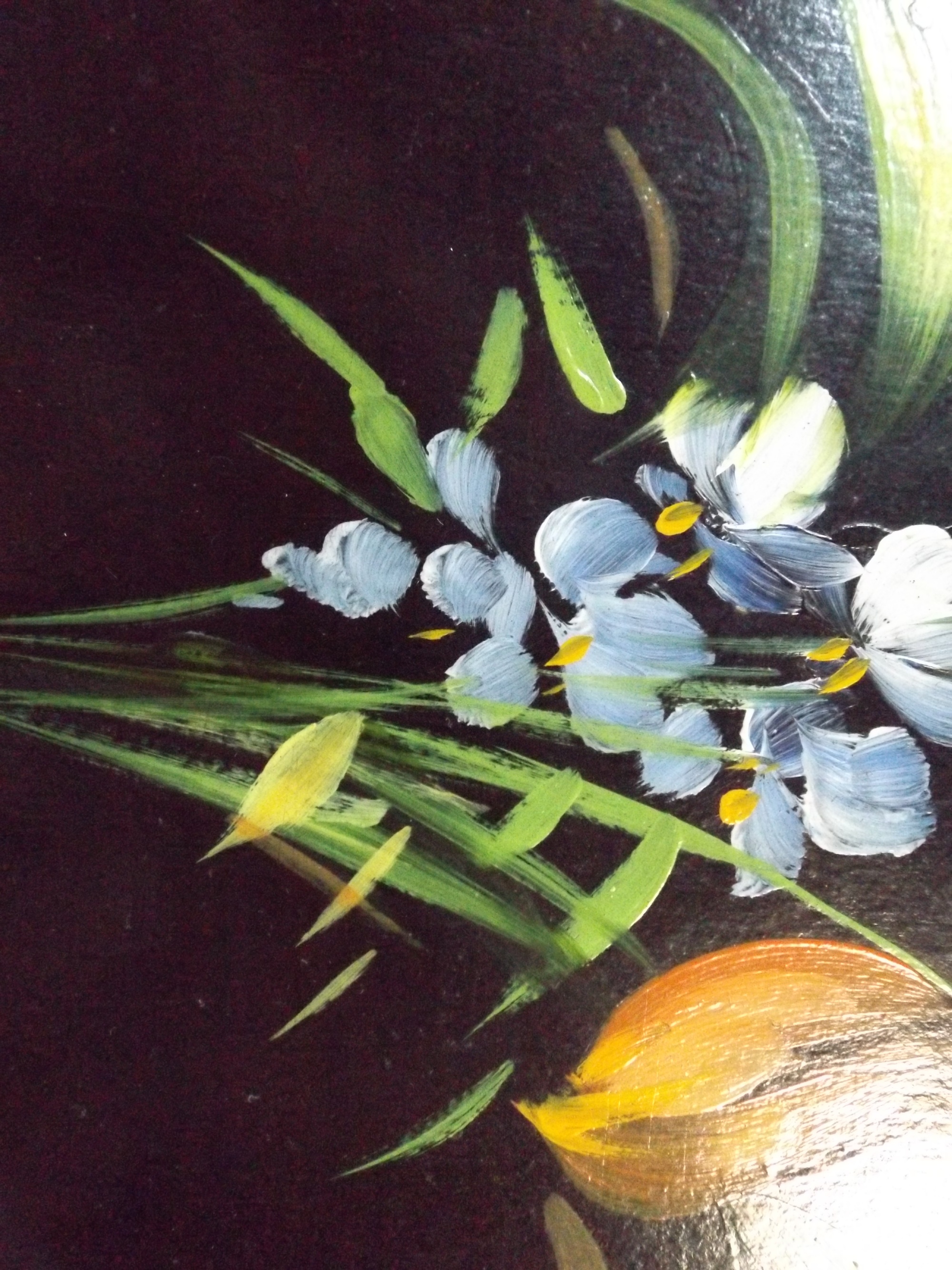 Floral Oil on Board