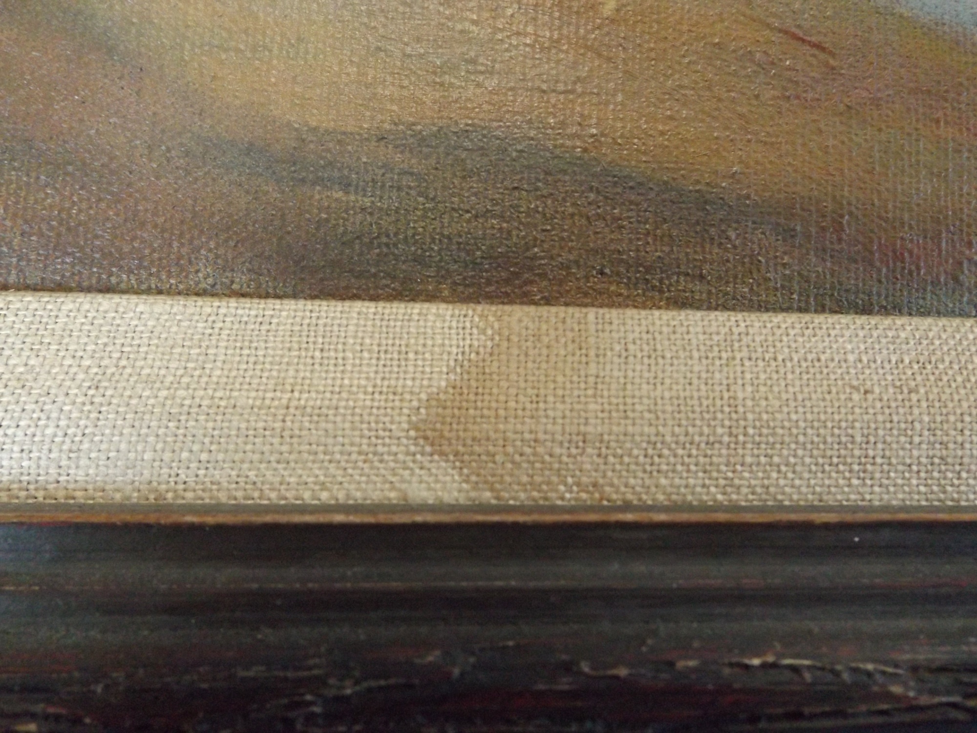 Floyd Berg Oil Landscape on Canvas