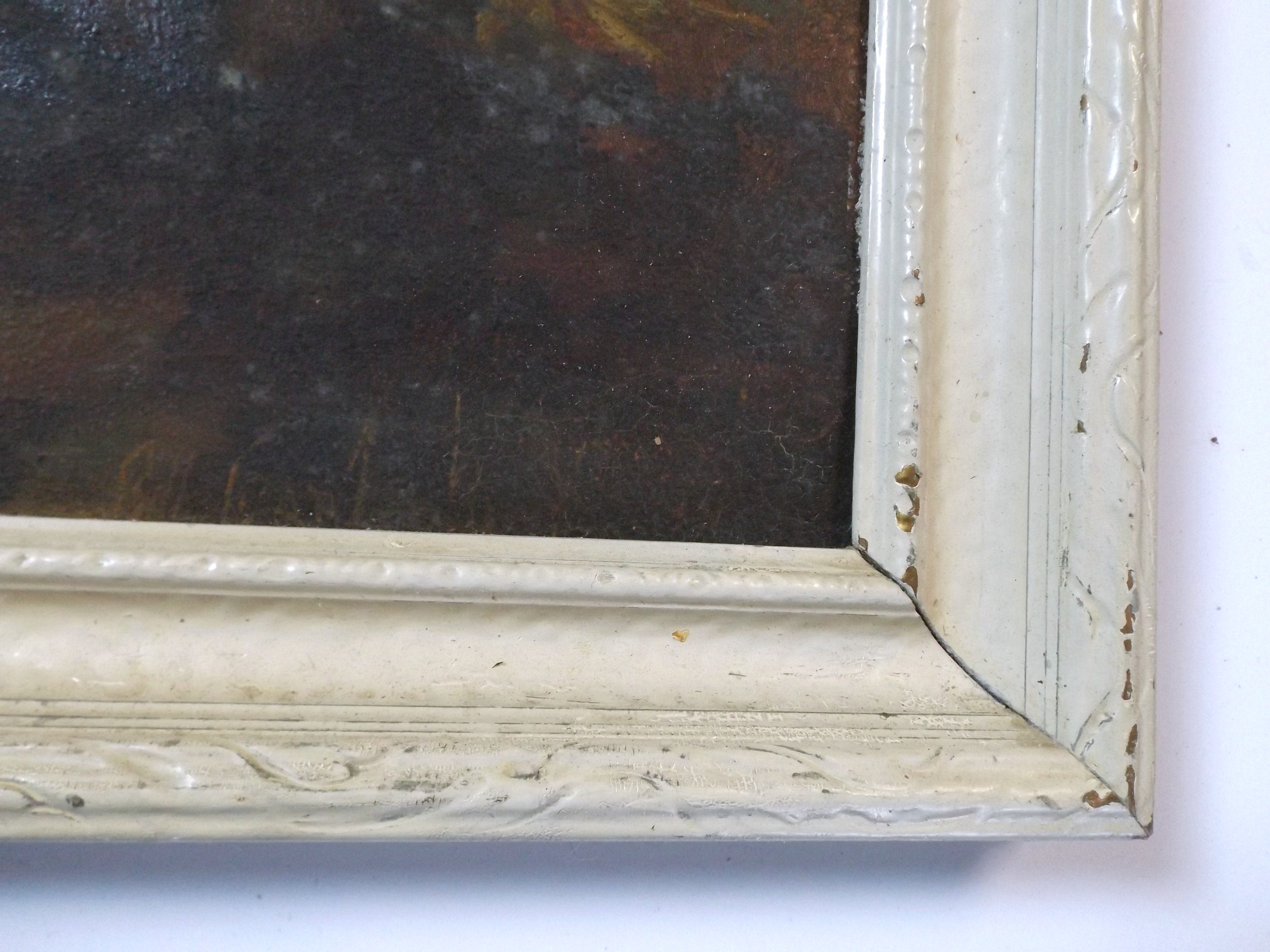 Signed Acrylic Mountain Landscape 