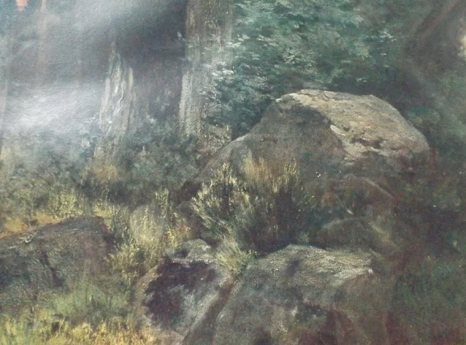 1920s Landscape Lithograph 