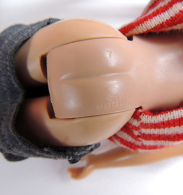 Sixties Era Barbie Ken Dolls with Clothes