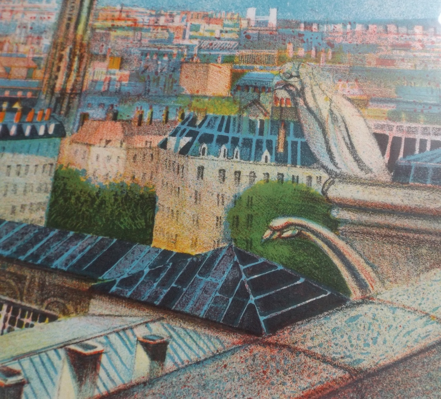 Signed and Numbered Parisian Lithograph