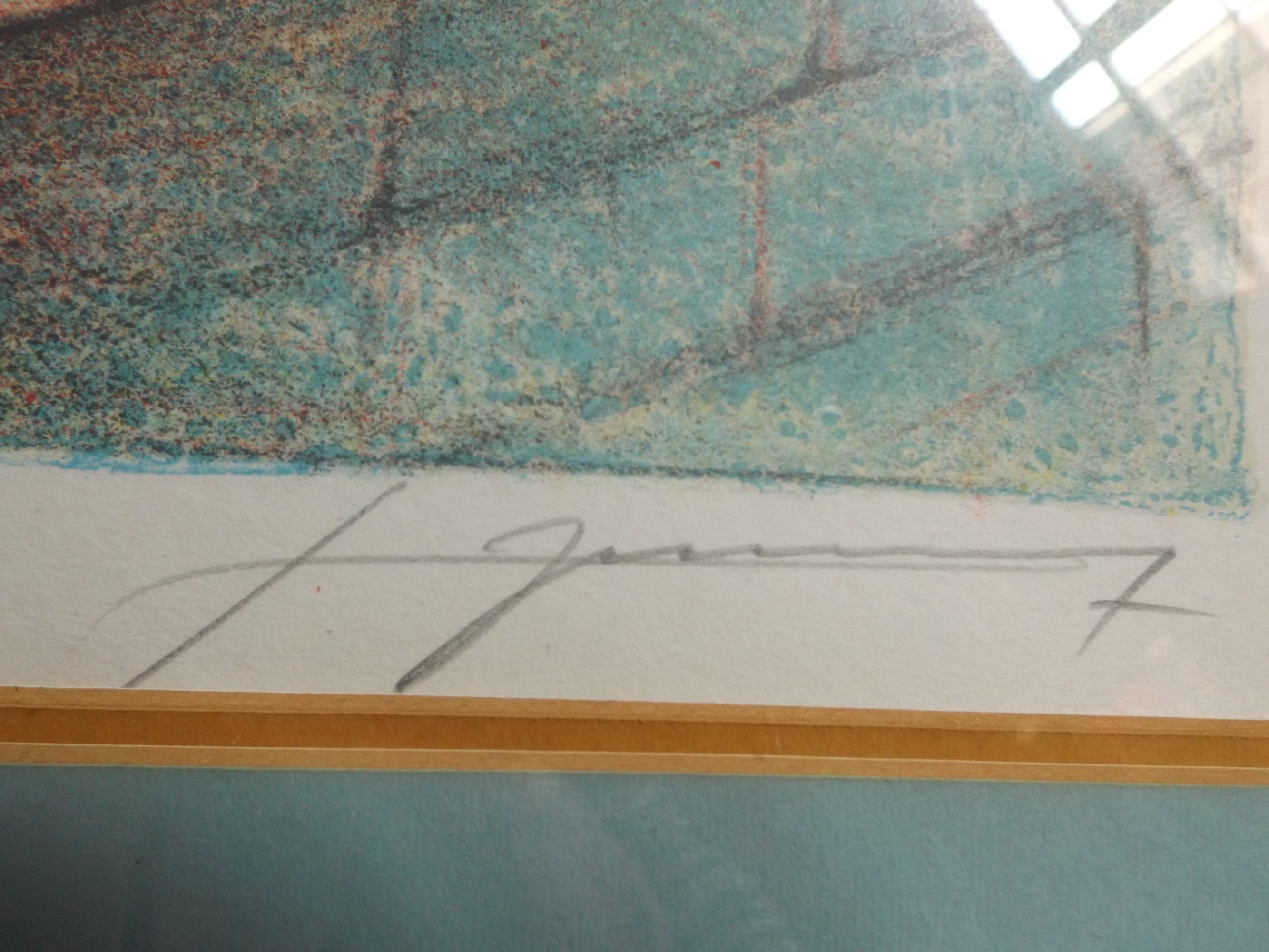 Signed and Numbered Parisian Lithograph