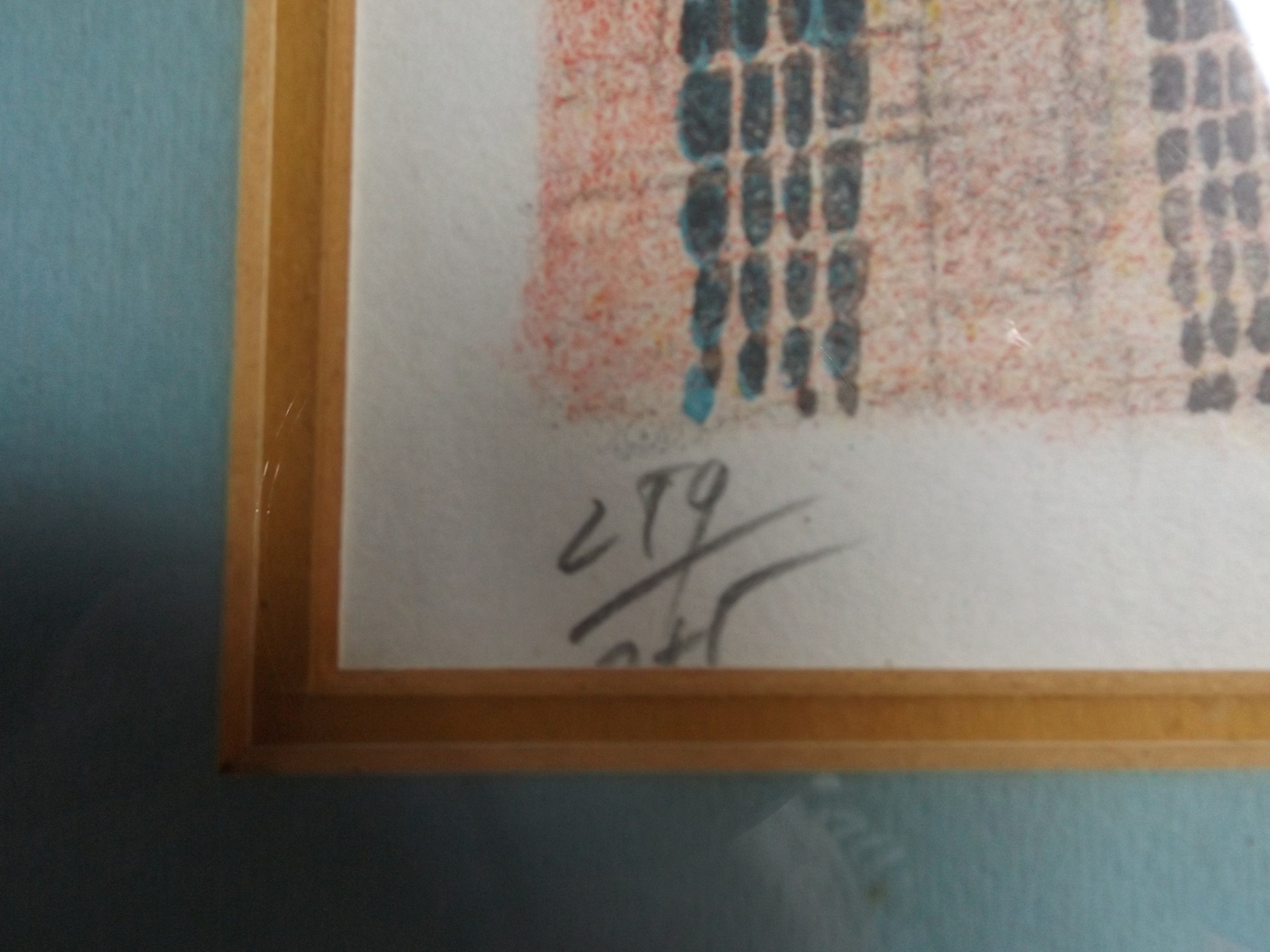 Signed and Numbered Parisian Lithograph