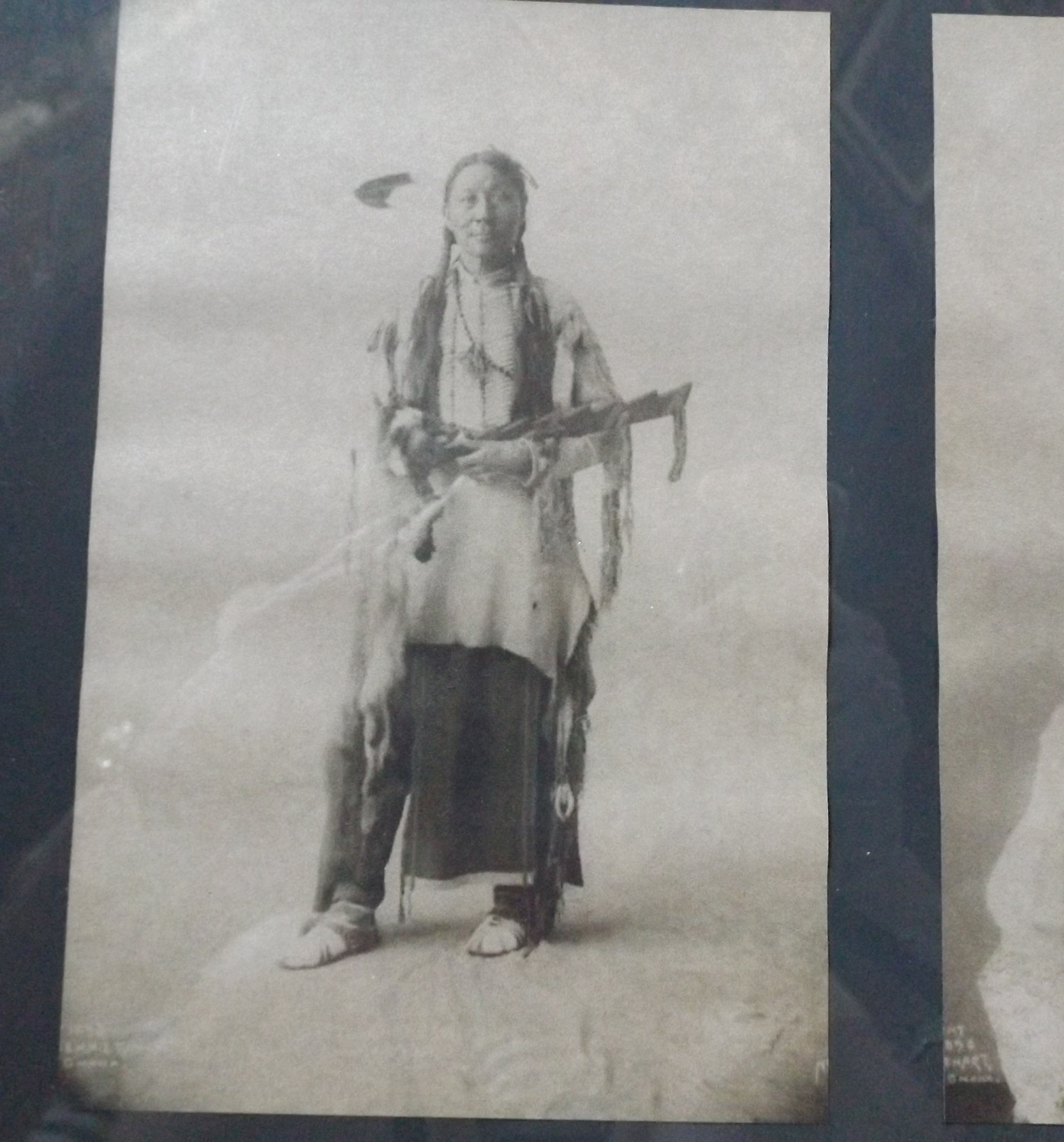 Framed 19th Century Native American Photographic Lithographs
