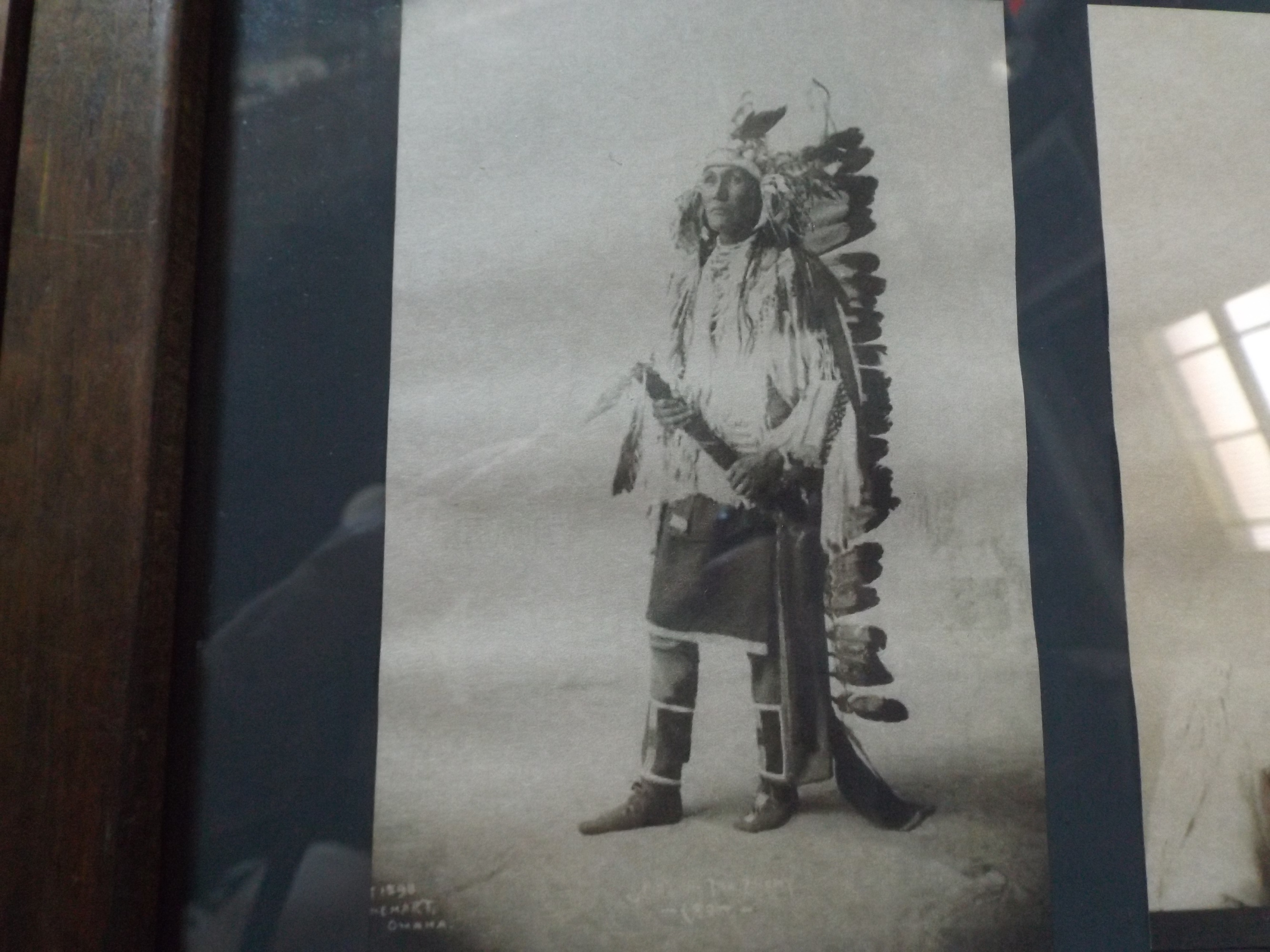 Framed 19th Century Native American Photographic Lithographs