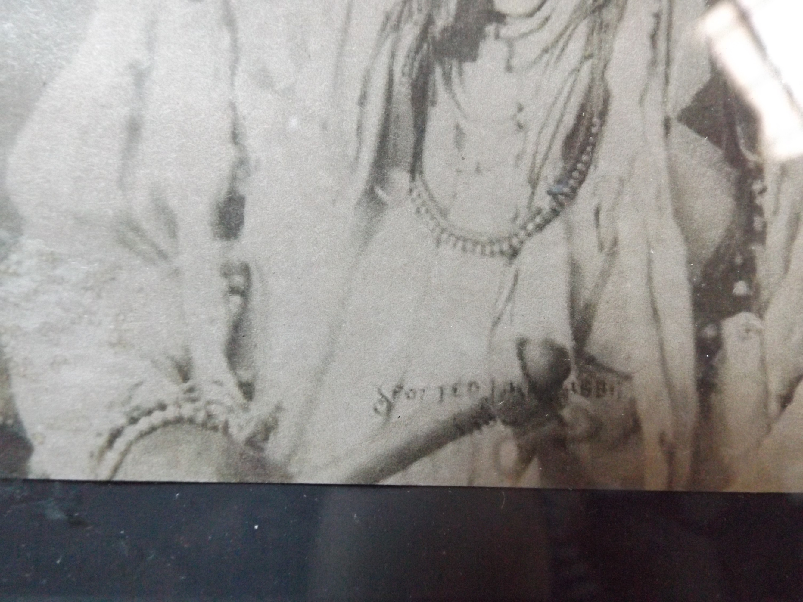 Framed 19th Century Native American Photographic Lithographs