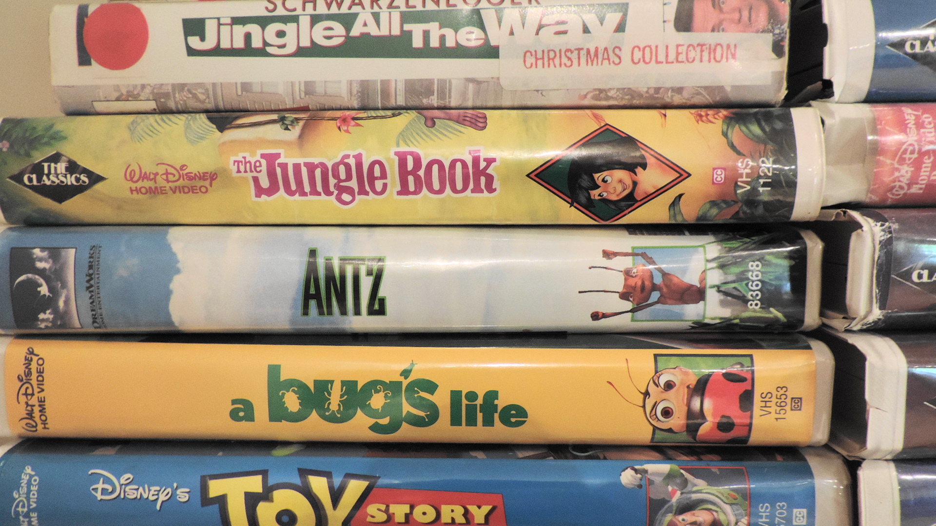 Children's VHS Collection