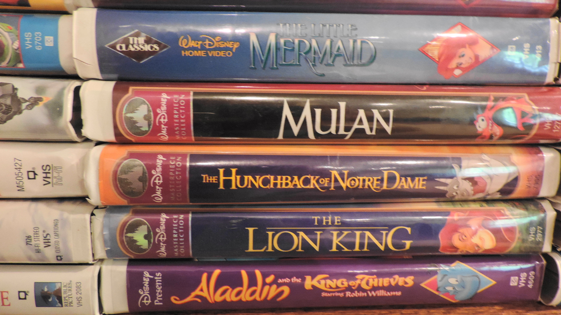 Children's VHS Collection