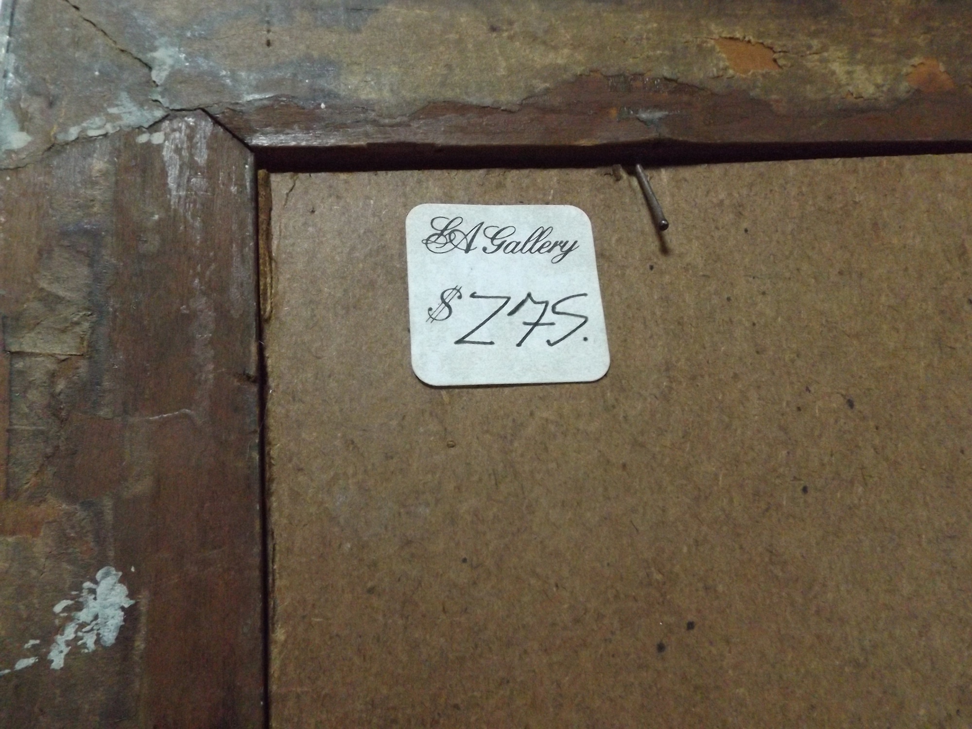 Signed Original Figural Watercolor