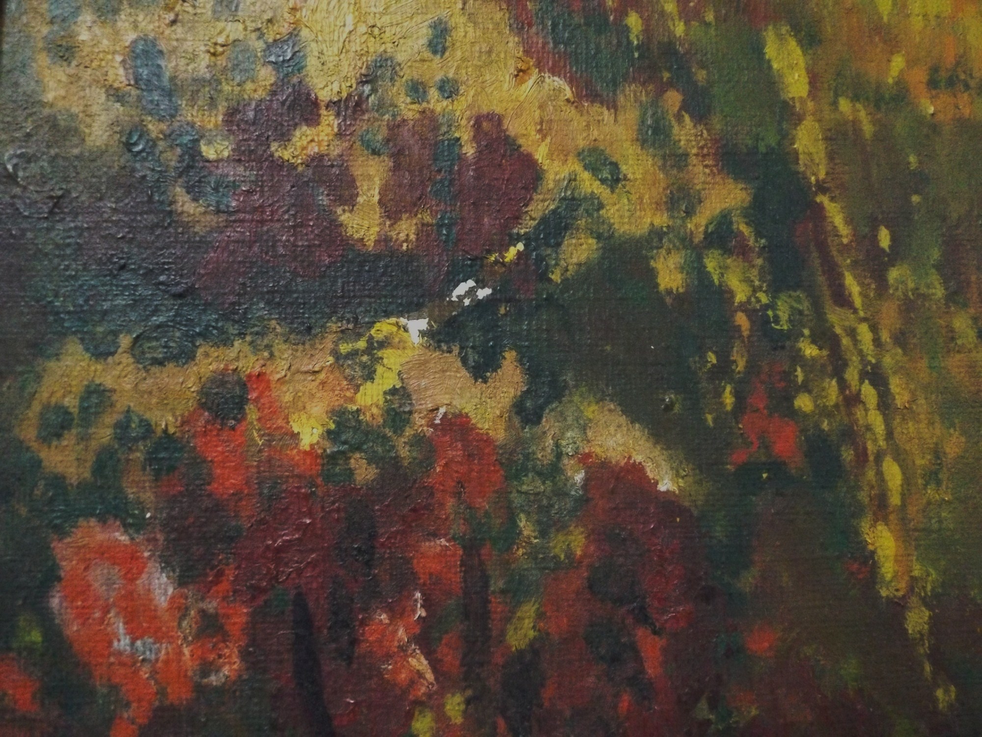  Original Hunting Dog Oil Painting