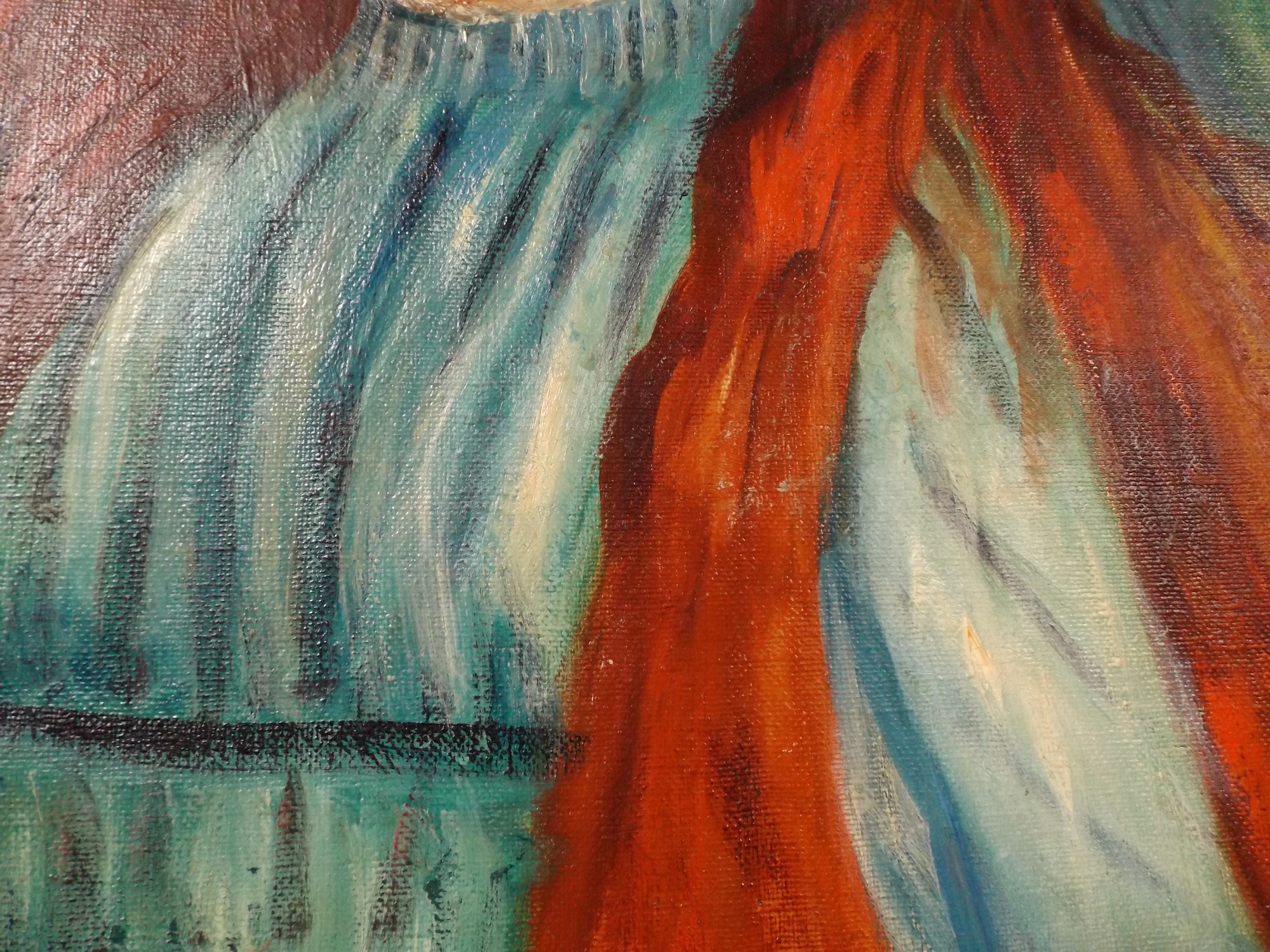 Original Portrait Oil Painting