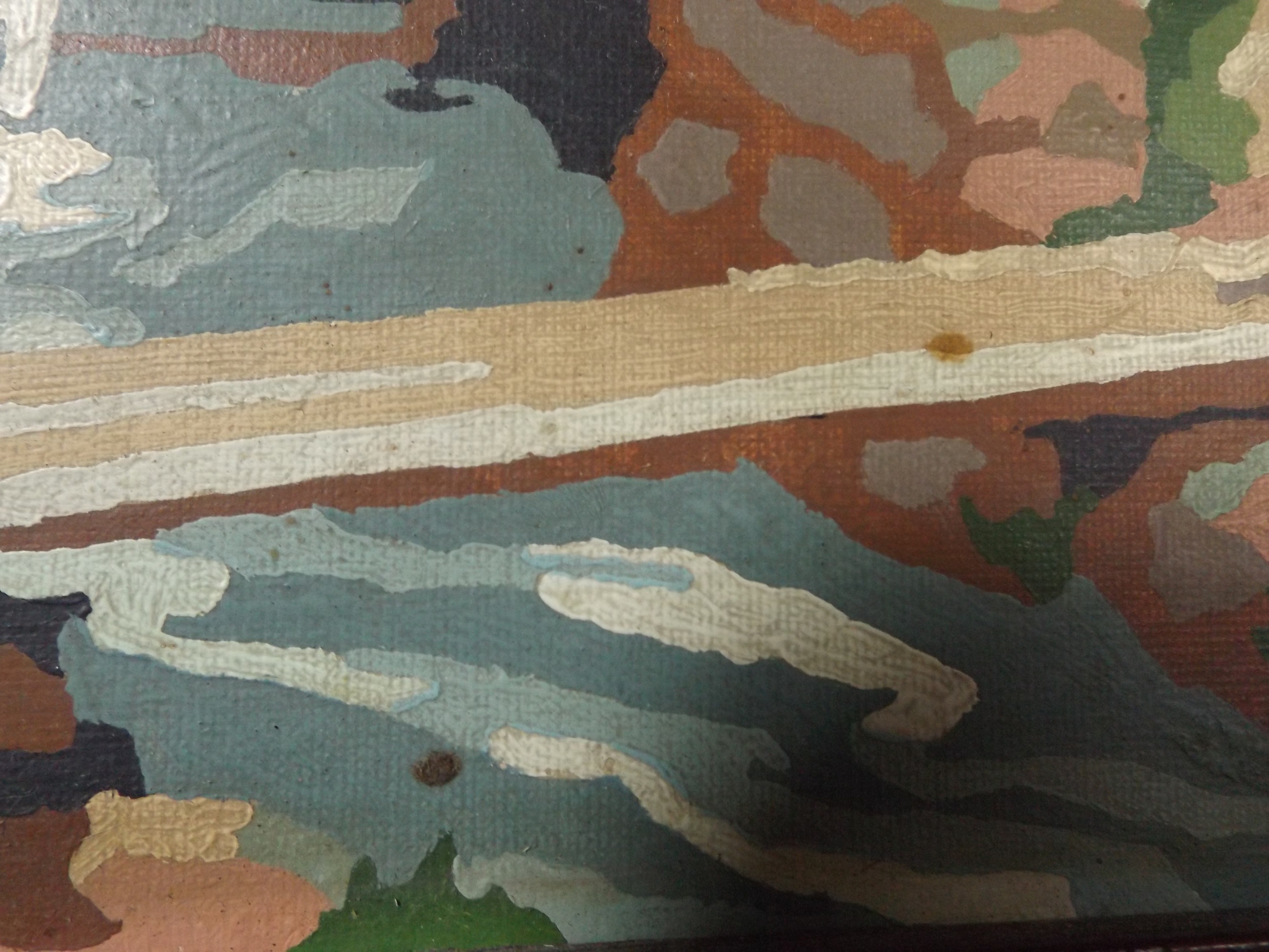 Paint-By-Numbers Mill Scene Oil Painting