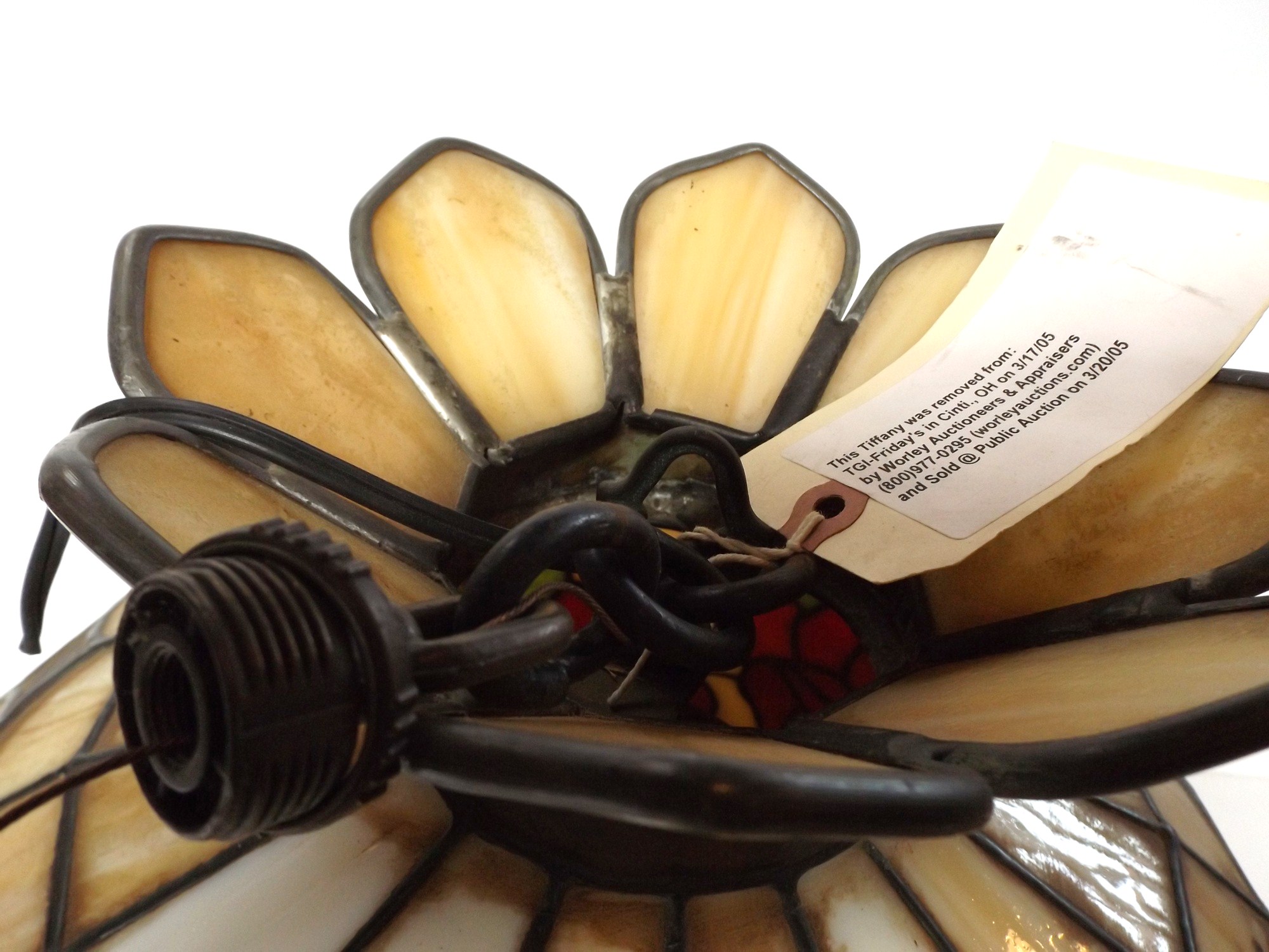 Tiffany Style Stained Glass Pendant Light