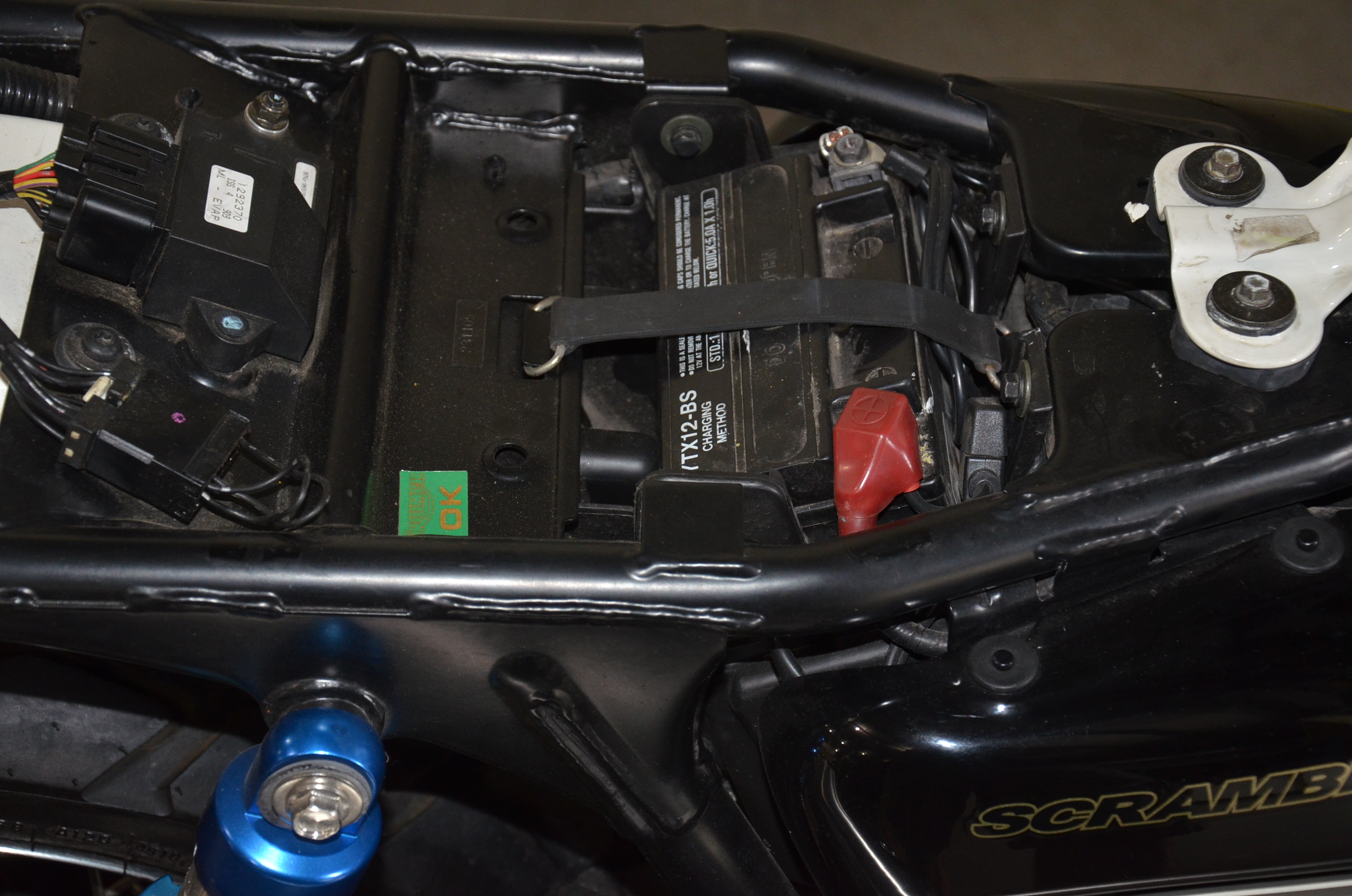 2006 Triumph Scrambler 900 Cafe Style Motorcycle