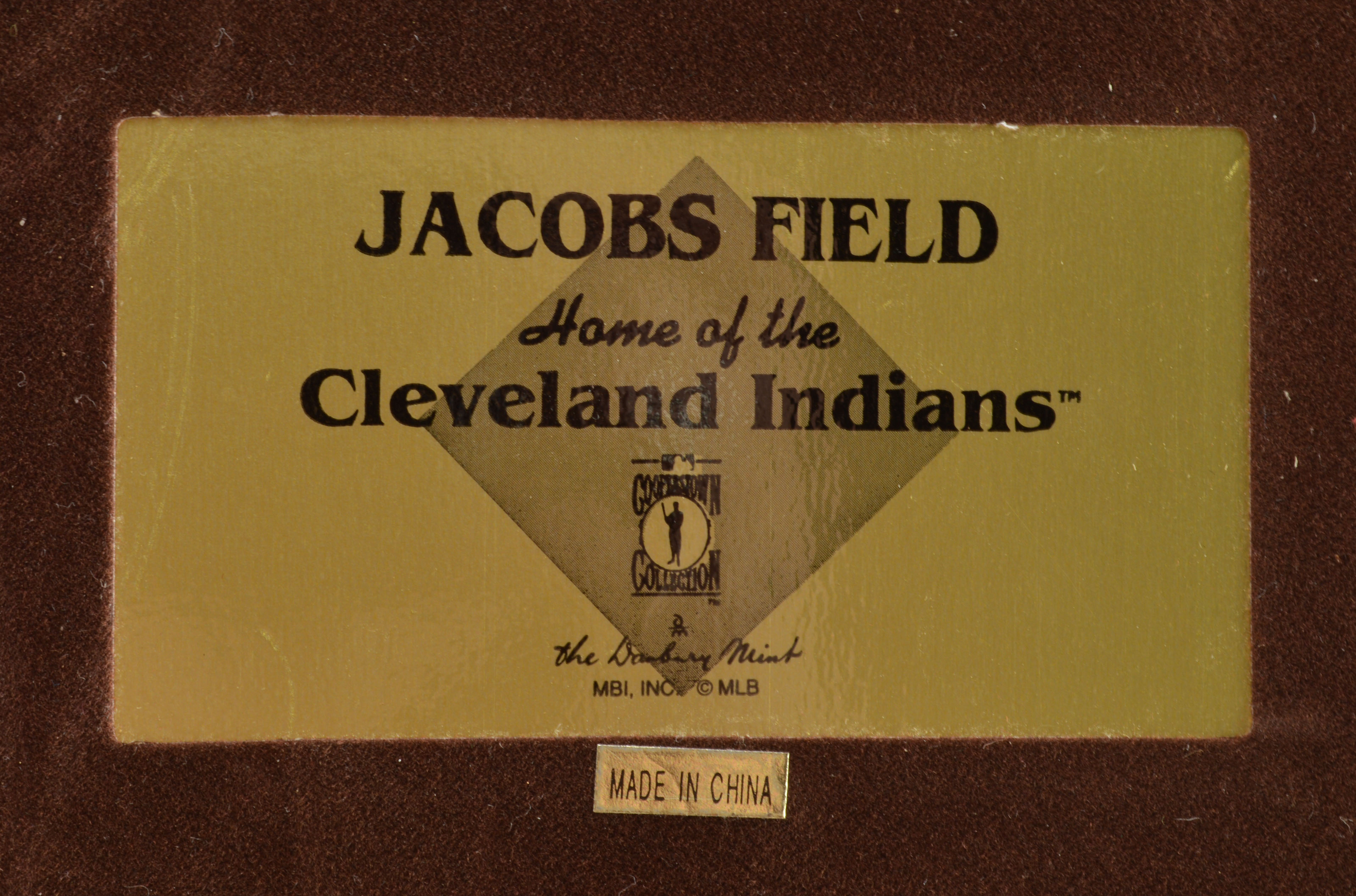 Jacob's Field Scale Model