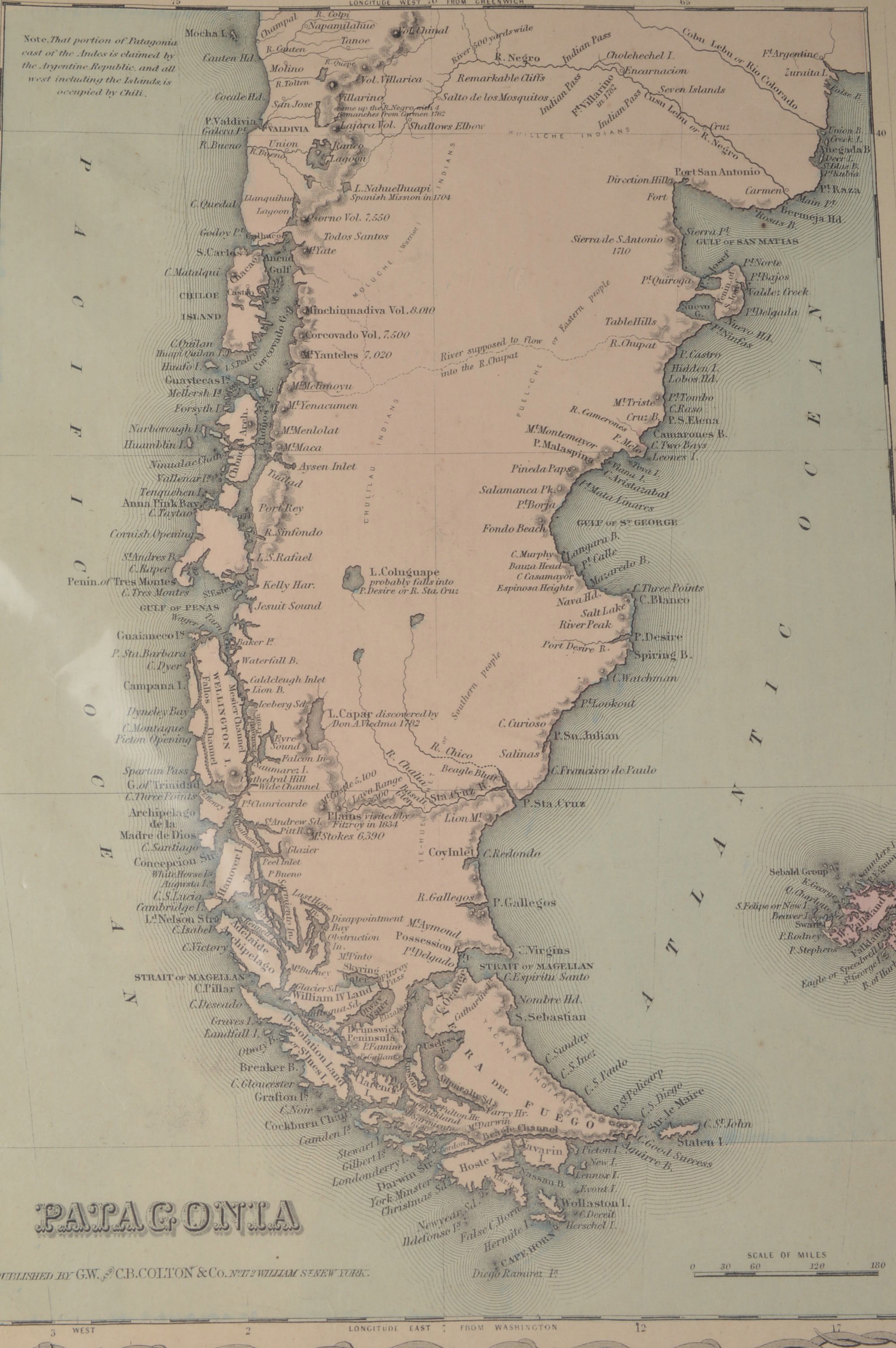 Four Late 19th Century Maps from Colton's General Atlas
