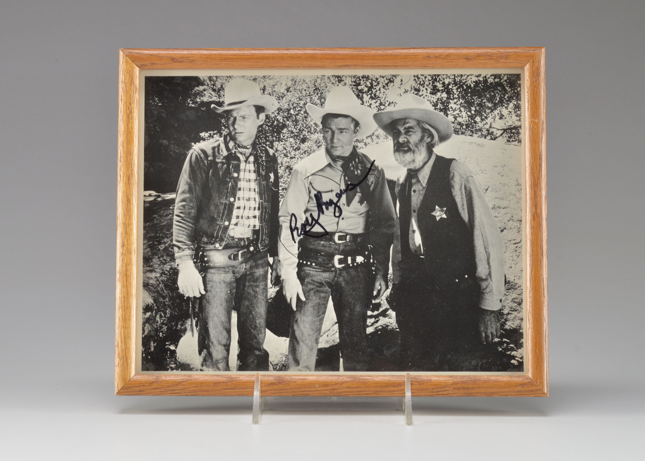 Roy Rogers Signed Movie Memorabilia  