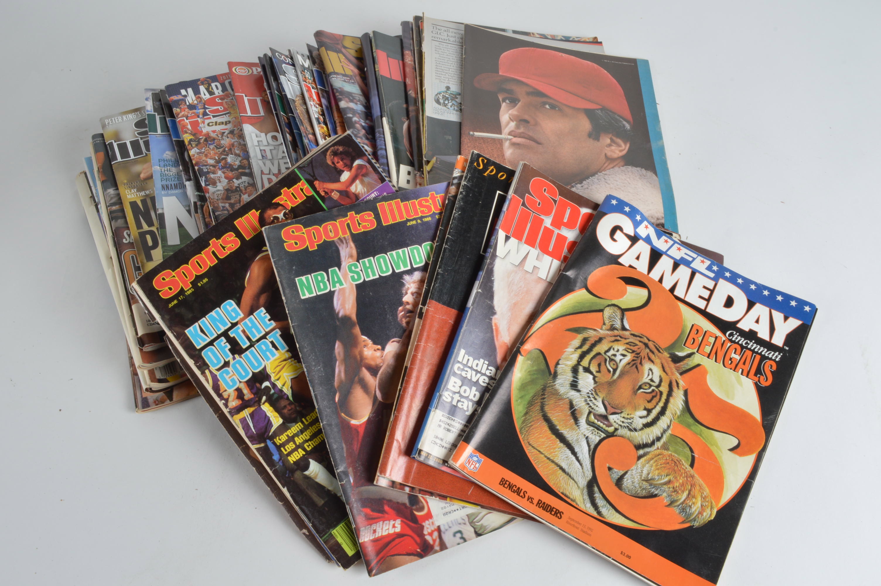 A Collection of Baseball Books and Vintage Periodicals