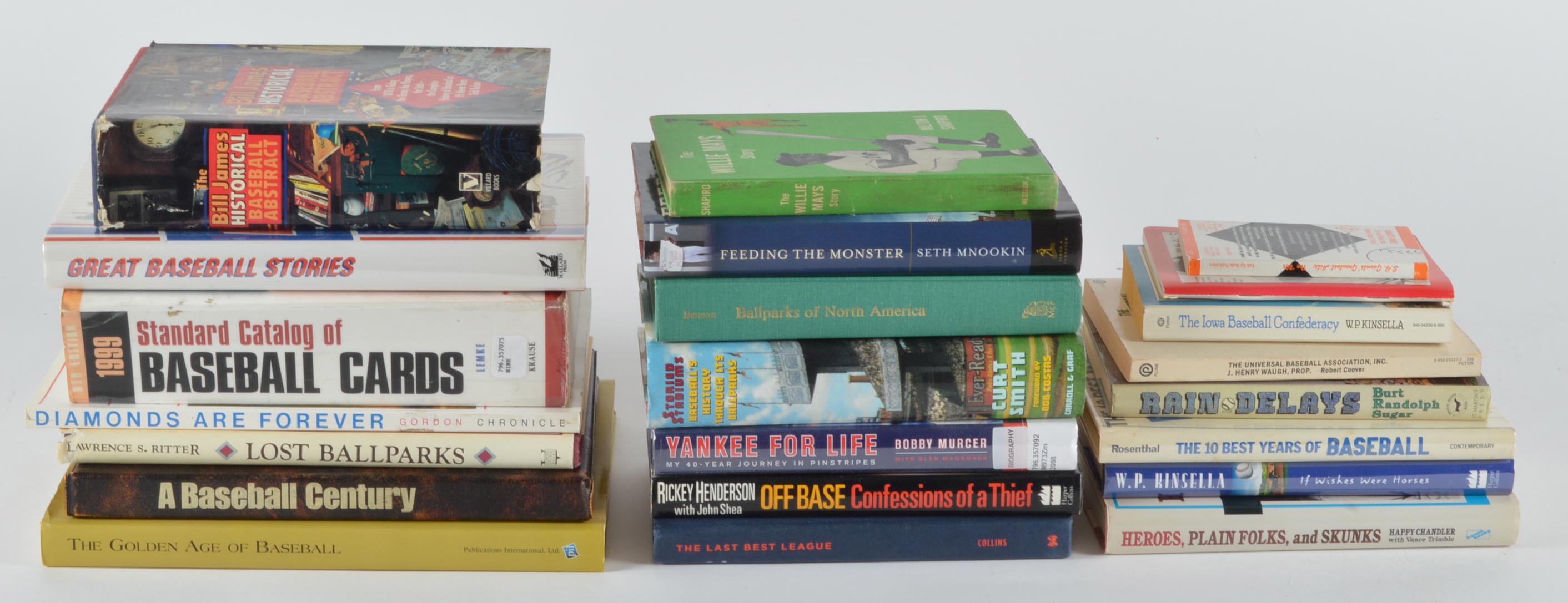 A Collection of Baseball Books and Vintage Periodicals