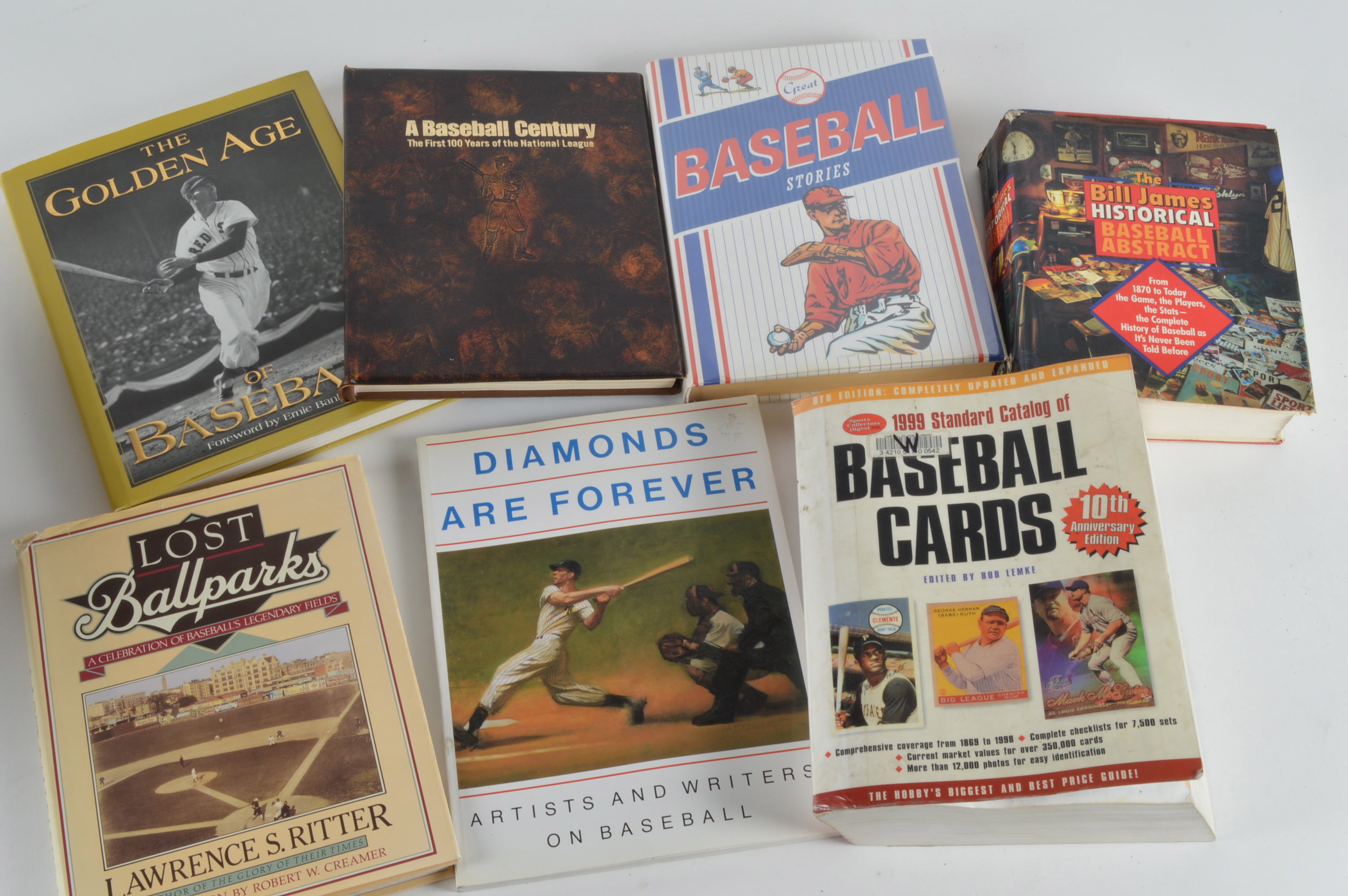 A Collection of Baseball Books and Vintage Periodicals