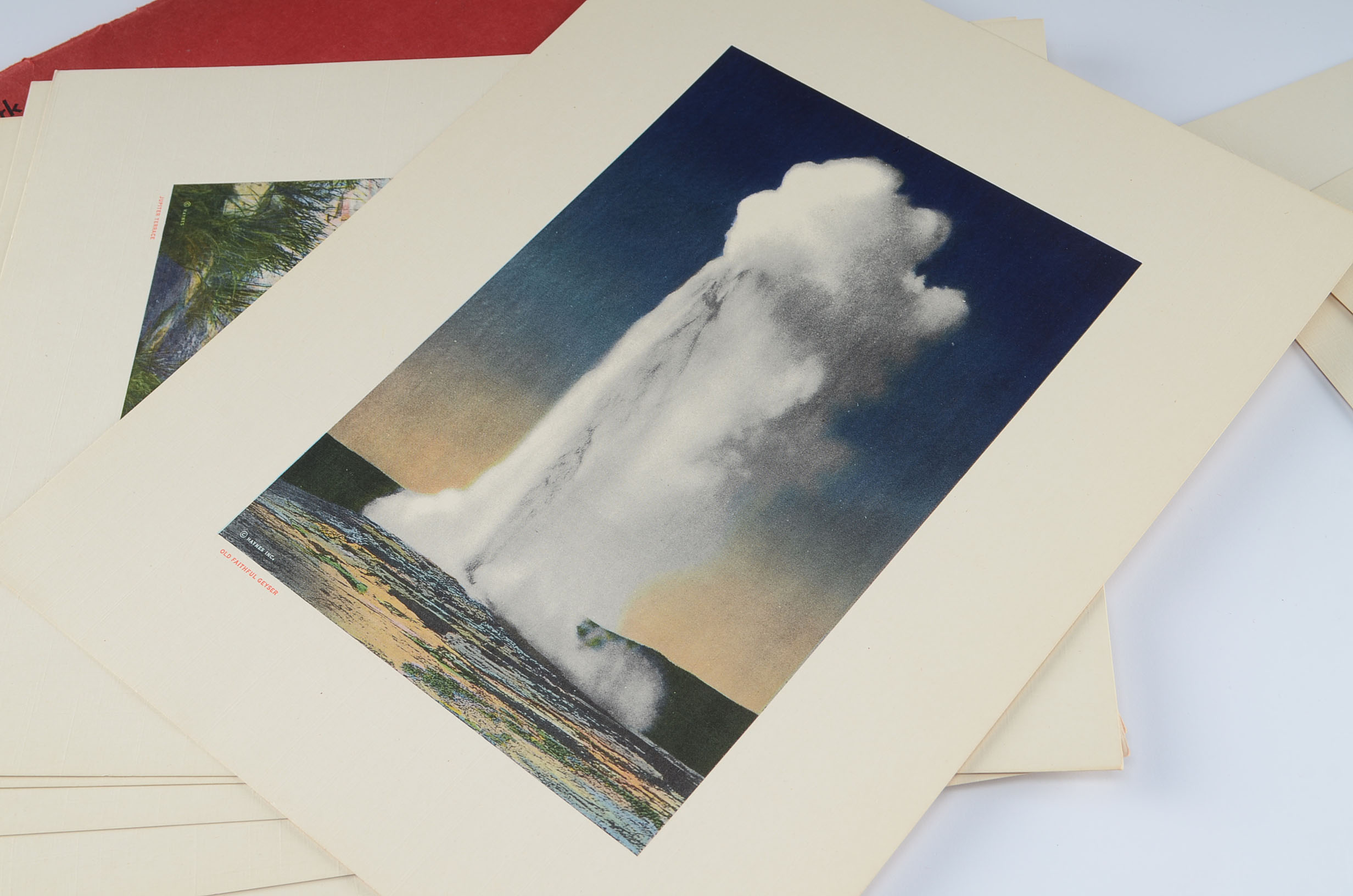 Vintage Lot of Tourist Prints