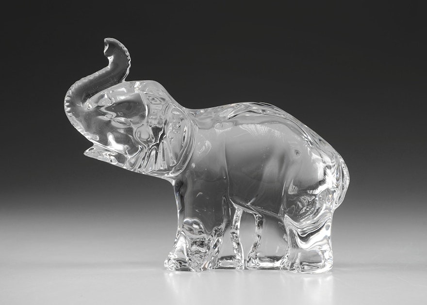 Waterford Figural Crystal Elephant