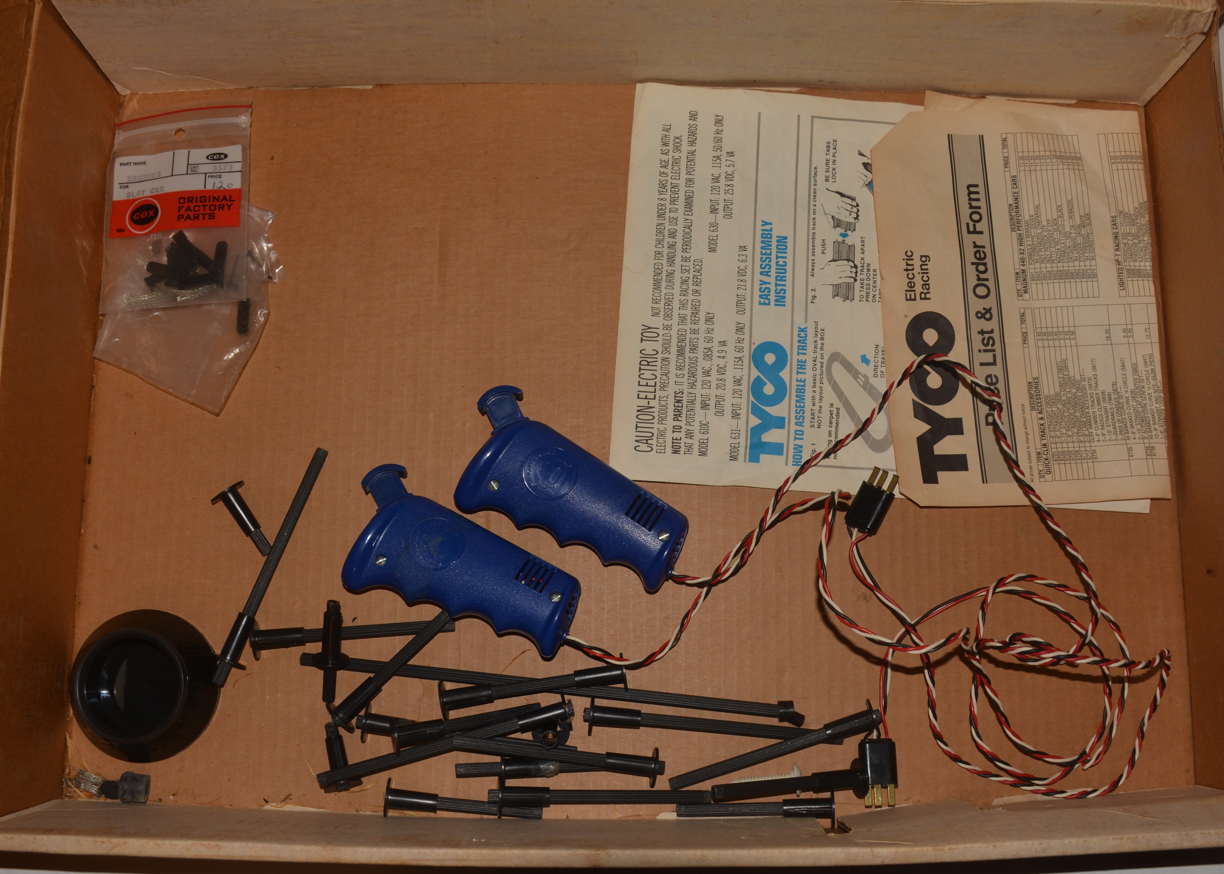 Vintage 1966 Strombecker and 1983 A-Team Electric Race Tracks