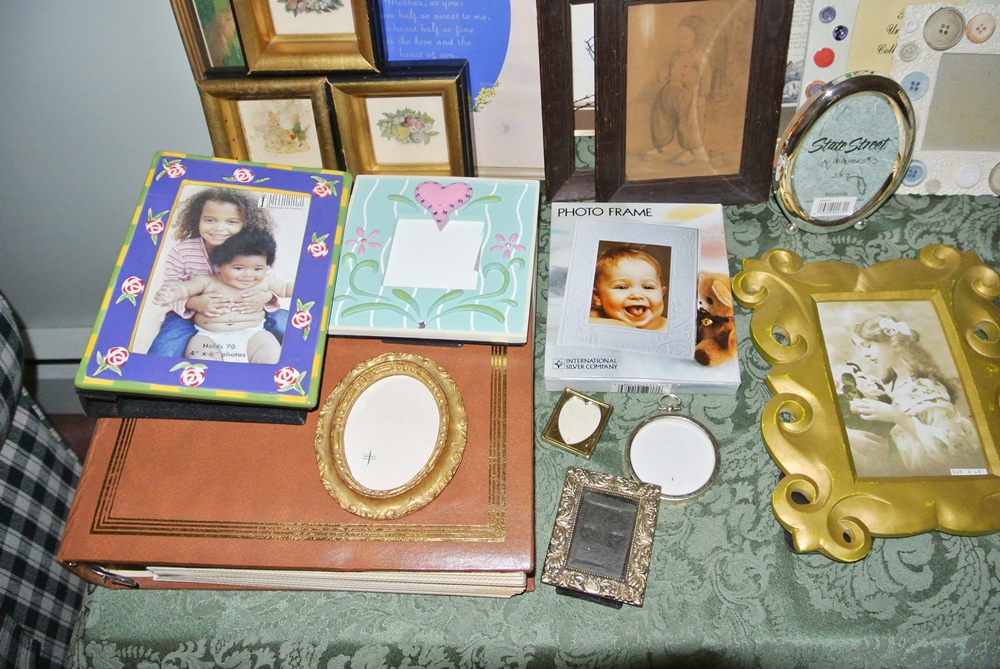 Grouping Of Frames Vintage & Modern