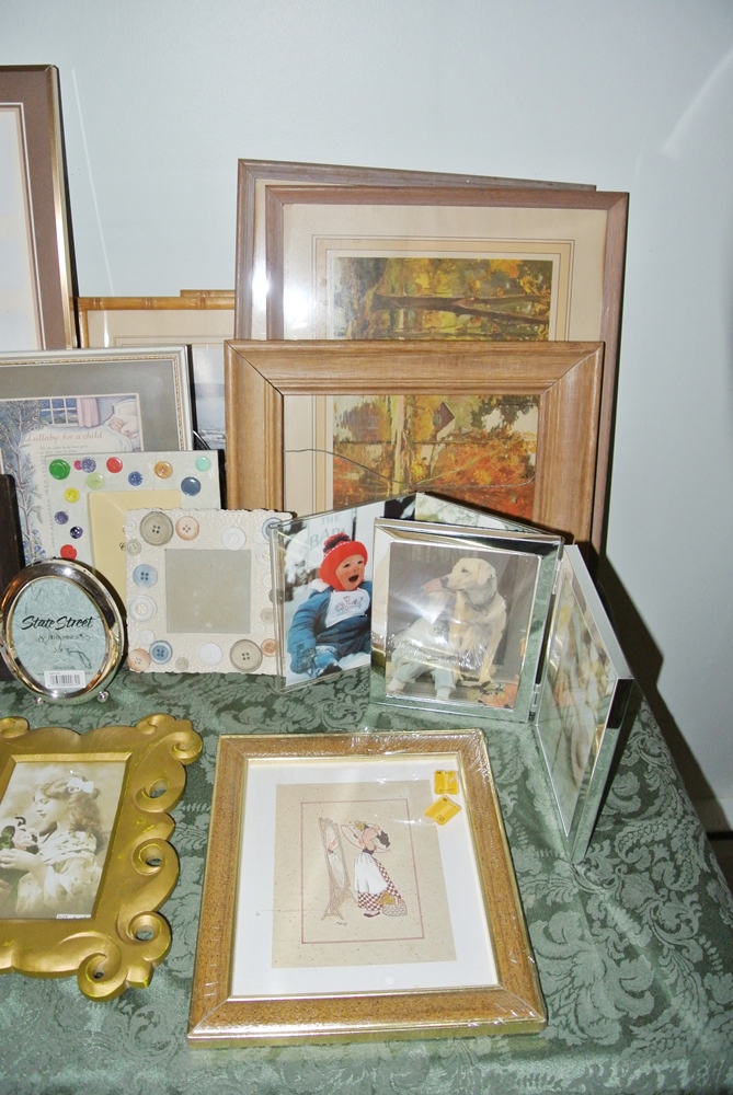 Grouping Of Frames Vintage & Modern