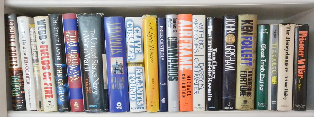 Large Lot of Modern Novels and Some Non-Fiction