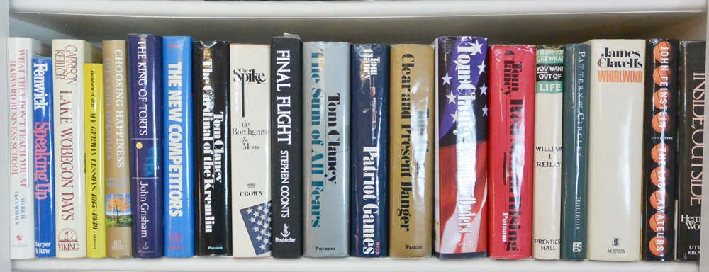 Large Lot of Modern Novels and Some Non-Fiction