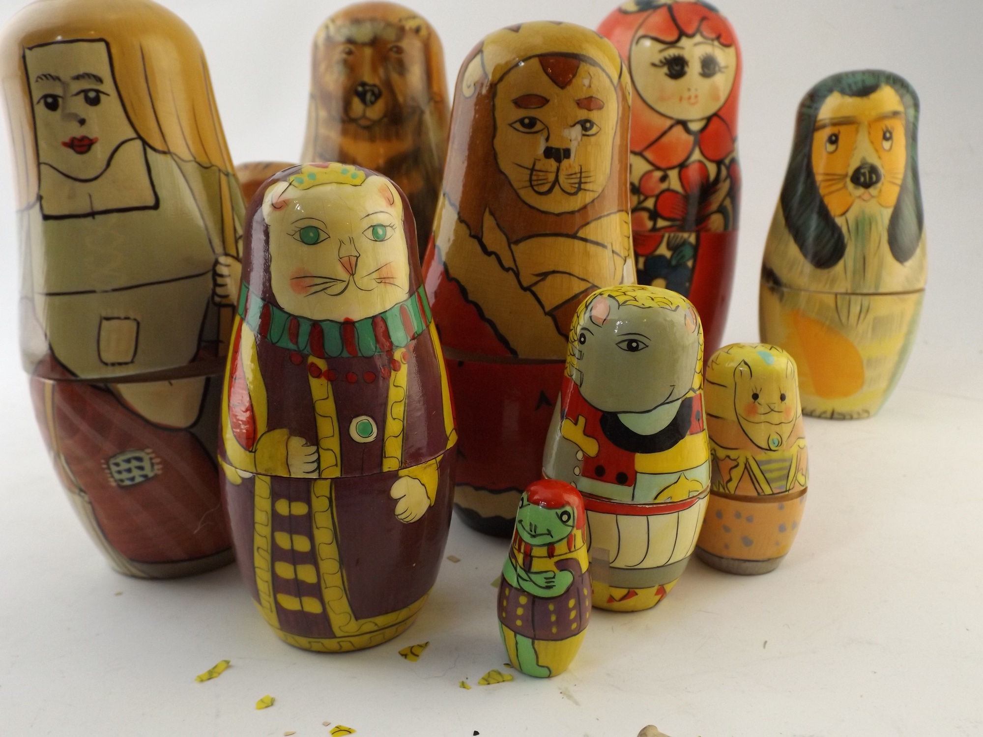 Matryoshka Stacking Dolls