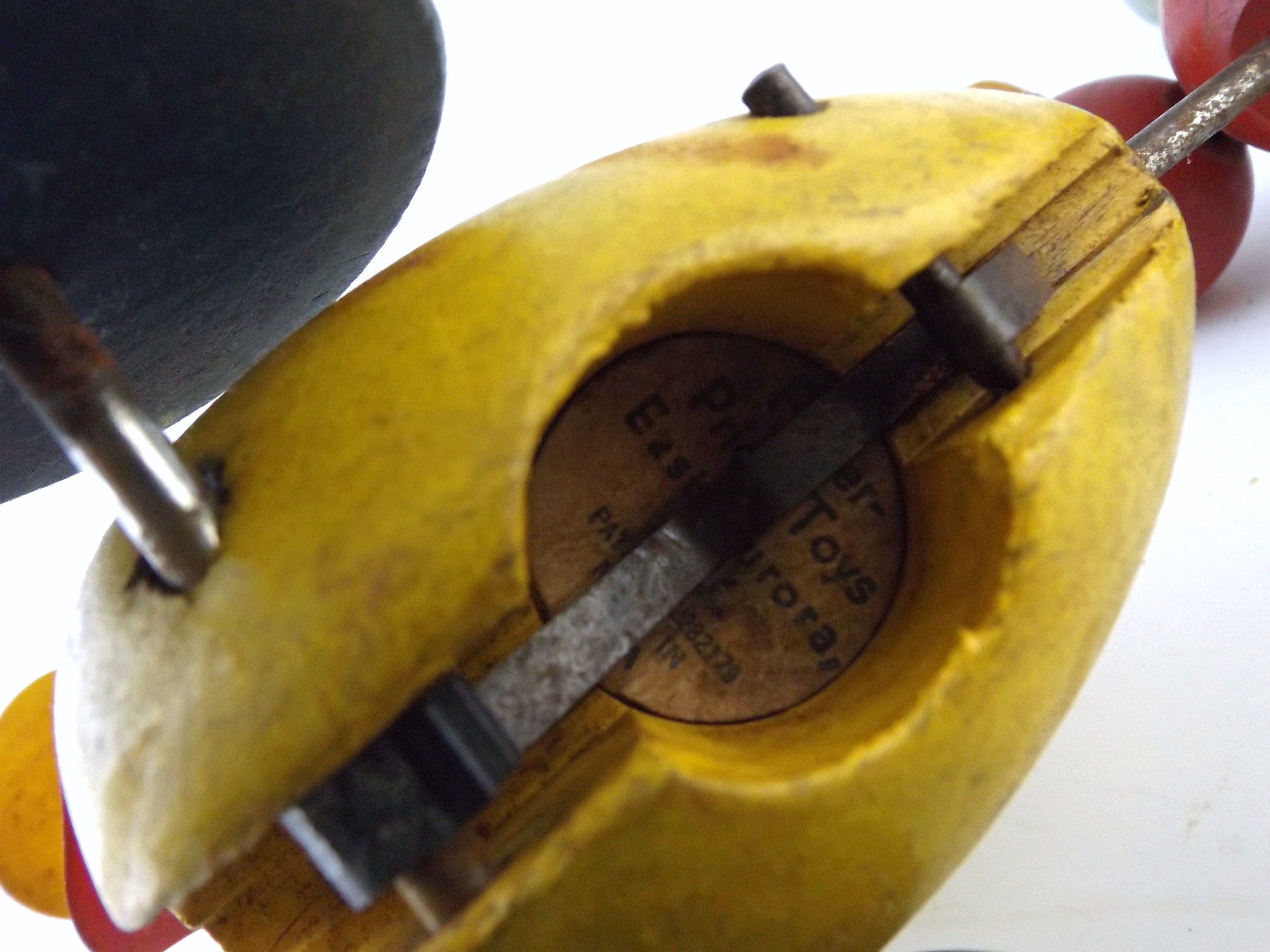 1950s Fisher-Price Quacky Duck Family Pull Toy