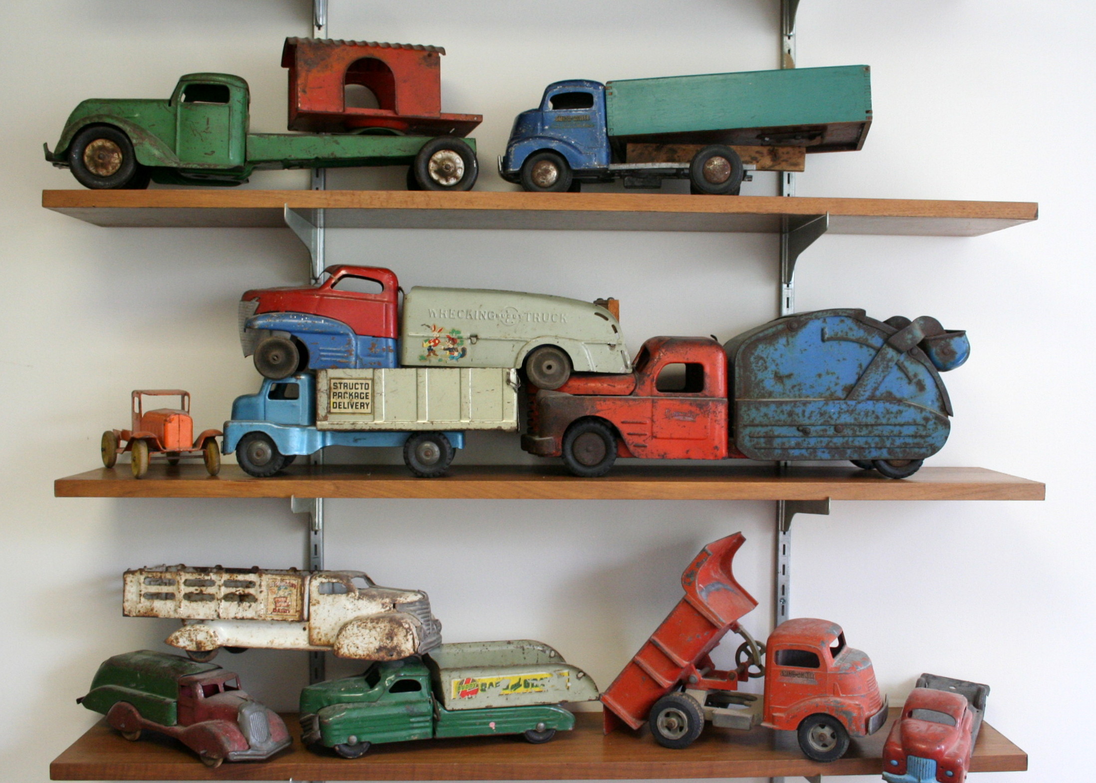 Buddy L, Structo, and Smith Miller Collectible Toy Trucks
